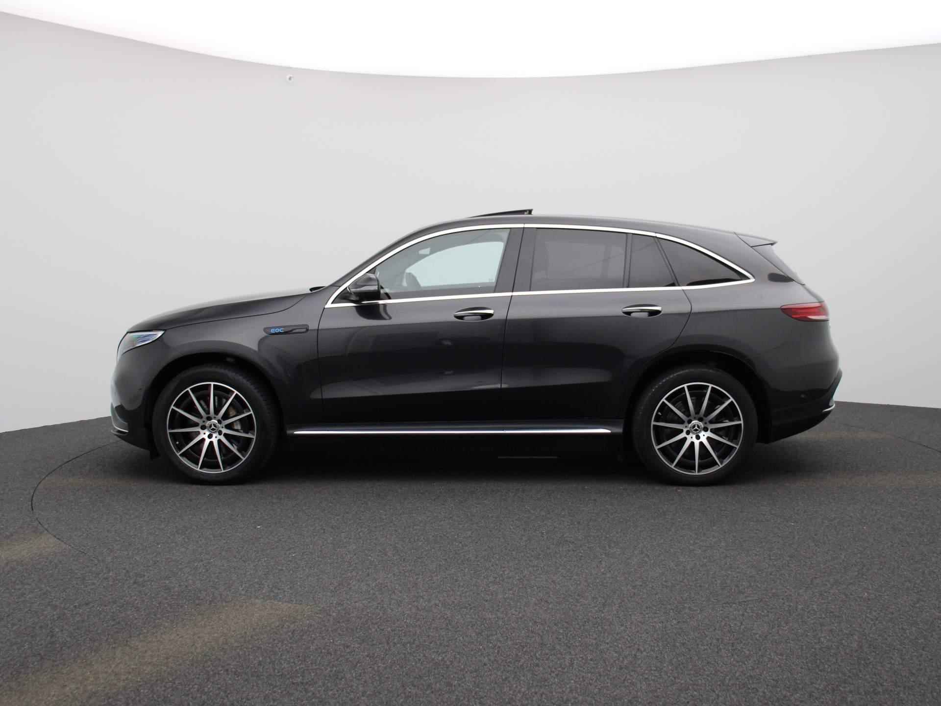 Mercedes-Benz EQC 400 4MATIC Business Solution AMG 80 kWh | Half-Leder | Navigatie | Camera | Panoramadak | Memory | Stoelverwarming | - 4/44