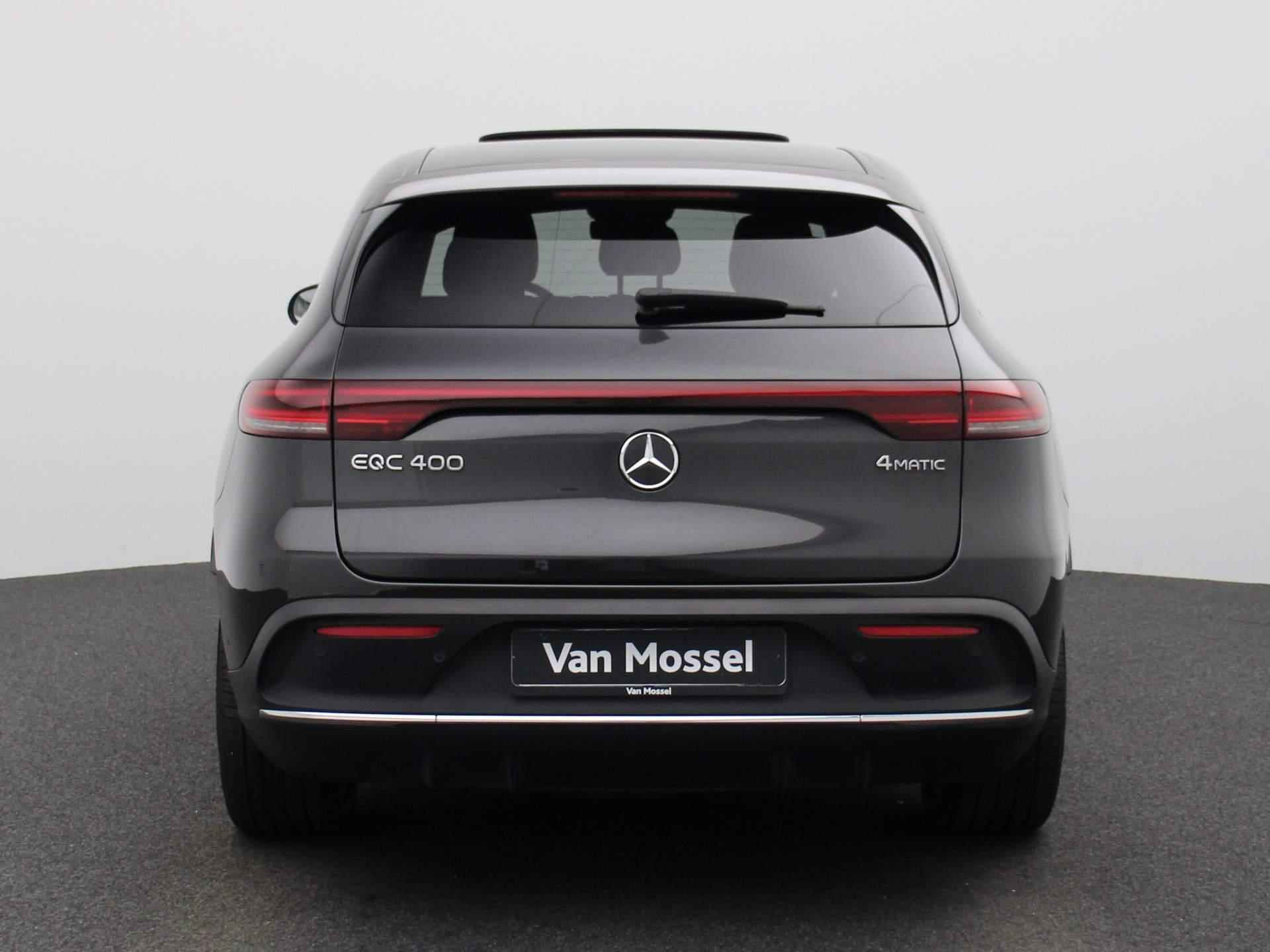 Mercedes-Benz EQC 400 4MATIC Business Solution AMG 80 kWh | Half-Leder | Navigatie | Camera | Panoramadak | Memory | Stoelverwarming | - 5/44