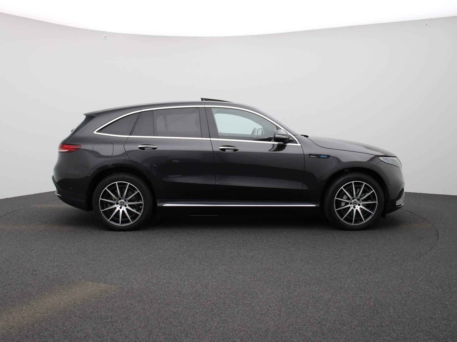 Mercedes-Benz EQC 400 4MATIC Business Solution AMG 80 kWh | Half-Leder | Navigatie | Camera | Panoramadak | Memory | Stoelverwarming | - 6/44