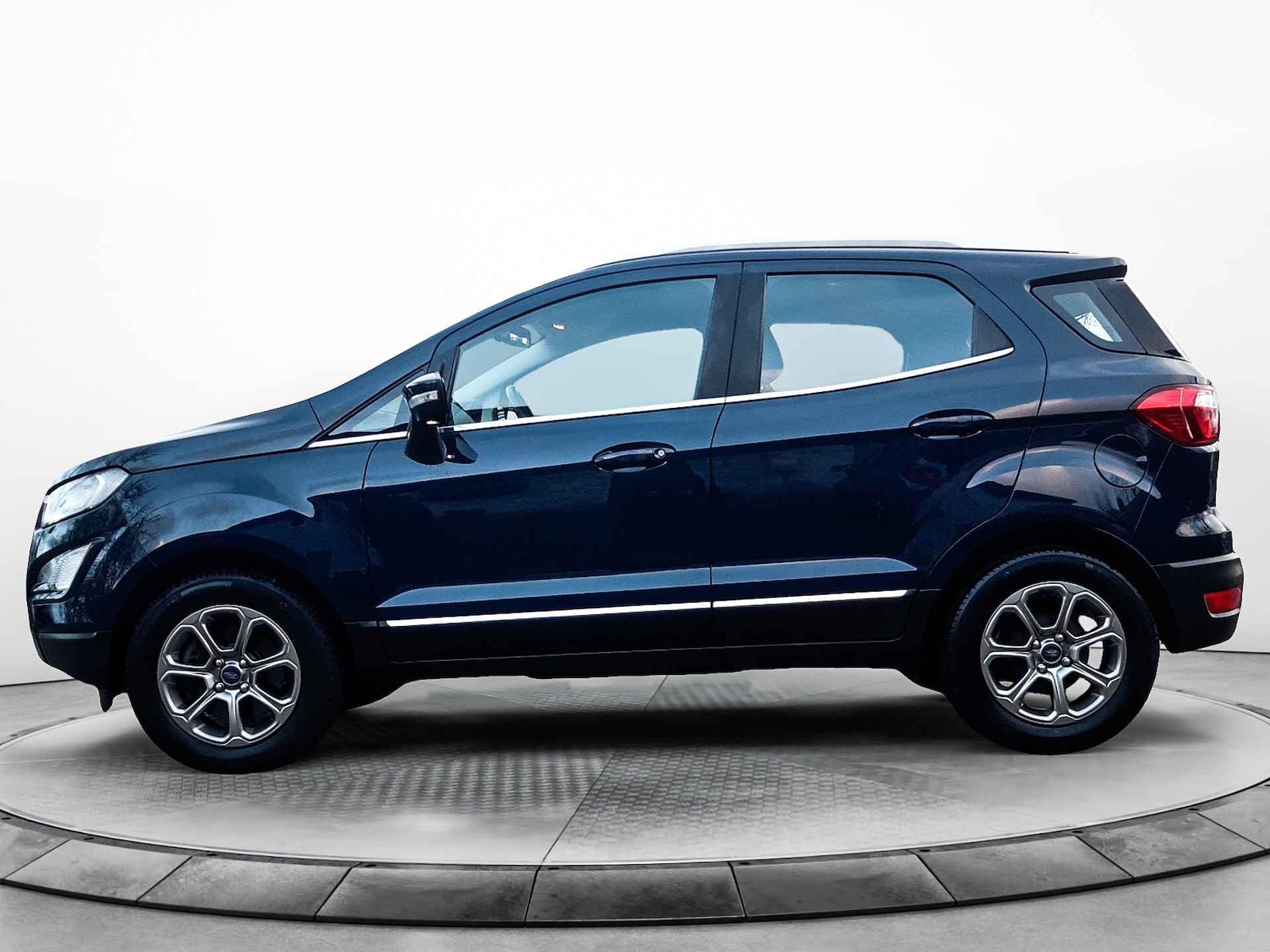 Ford EcoSport 1.0 EcoBoost Titanium (126 PK) 2e-Eig. Keurig-Onderh. BOVAG-Garantie, NL-Auto. Navigatie/Apple-Carplay/Android-Auto, Achteruitrijcamera, Trekhaak, Parkeersensoren, Cruis-Control, Privacy-Glas - 15/39