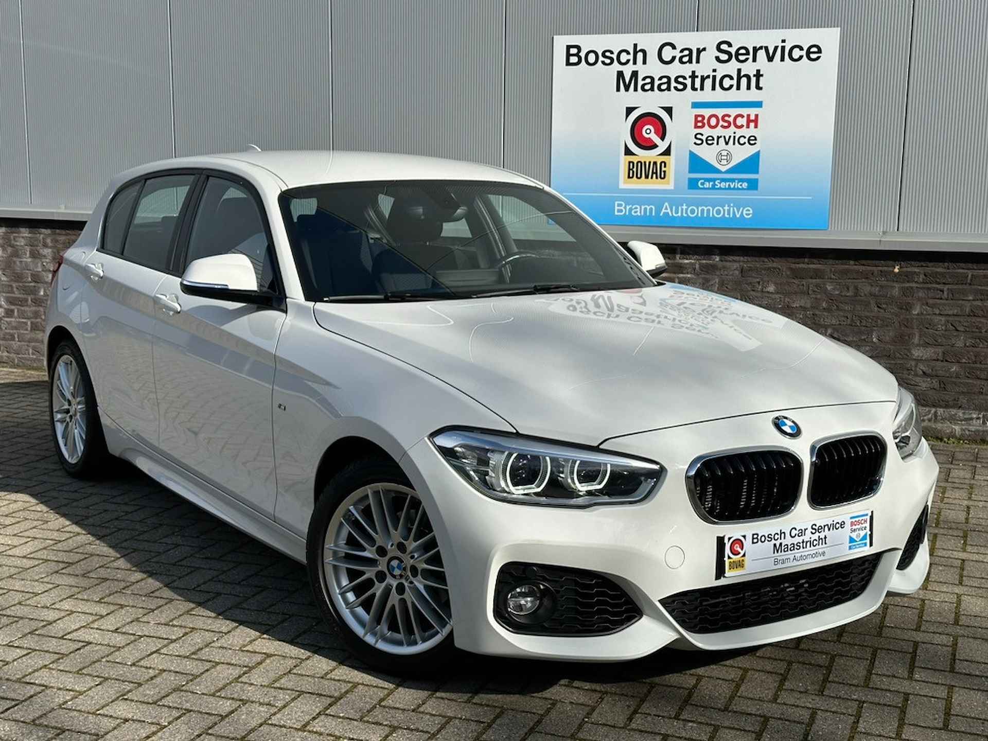 BMW 1-serie 118i M-sport | Executive | Touch i-drive | Car-play | Interesse, Proefrit? Bel of app met: 06-24 28 28 42 - 6/34