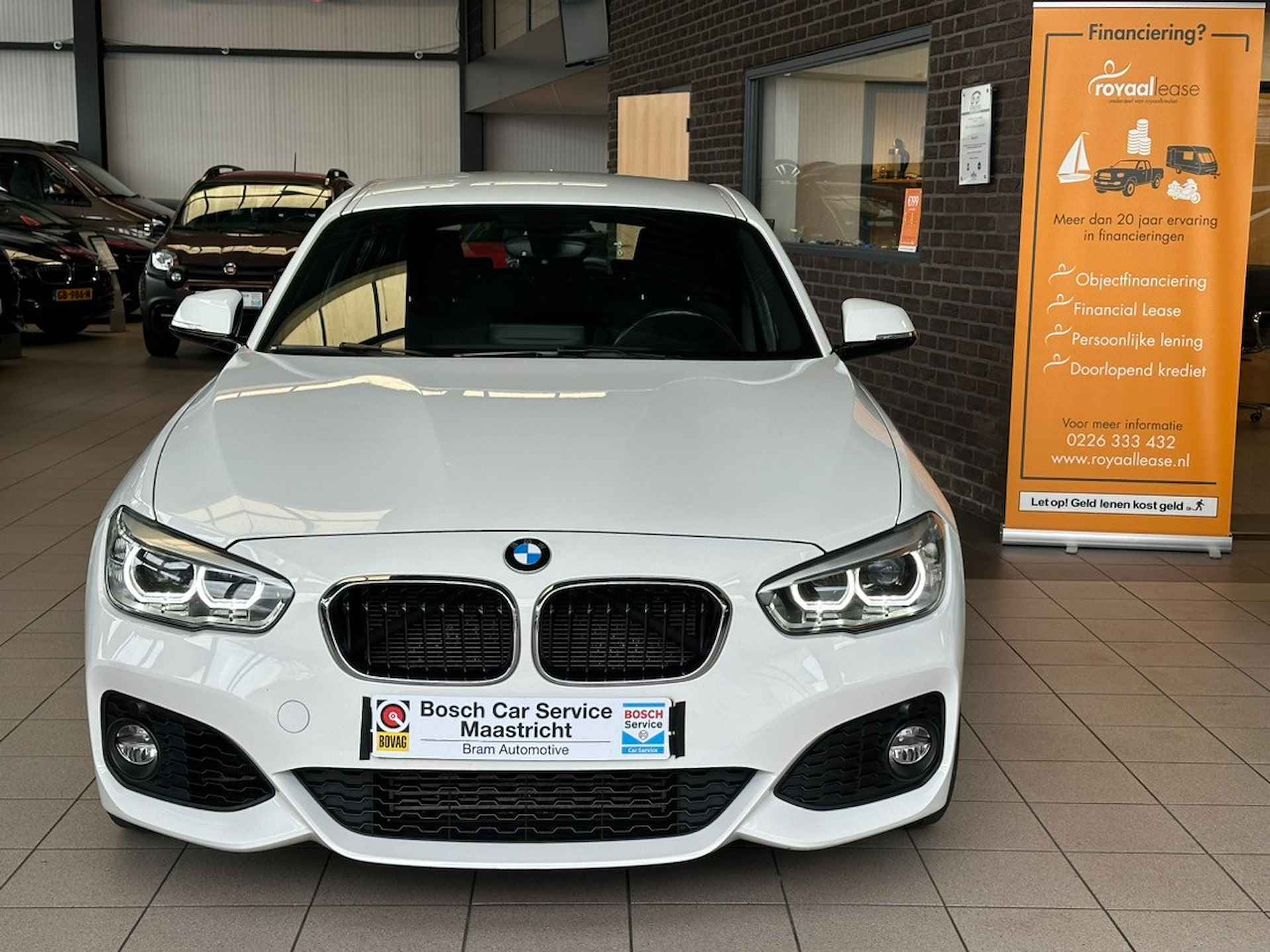 BMW 1-serie 118i M-sport | Executive | Touch i-drive | Car-play | Interesse, Proefrit? Bel of app met: 06-24 28 28 42 - 10/34