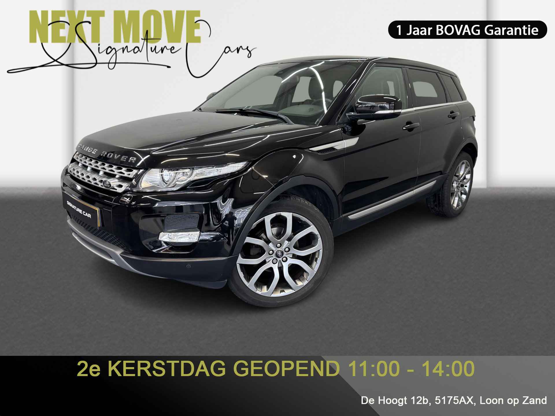 Land Rover Range Rover Evoque 2.2 SD4 4WD Prestige✅Meridian✅Stuurverwarming✅Stoelverwarming✅Leder Bekleding✅Parkeersensoren✅ - 1/77