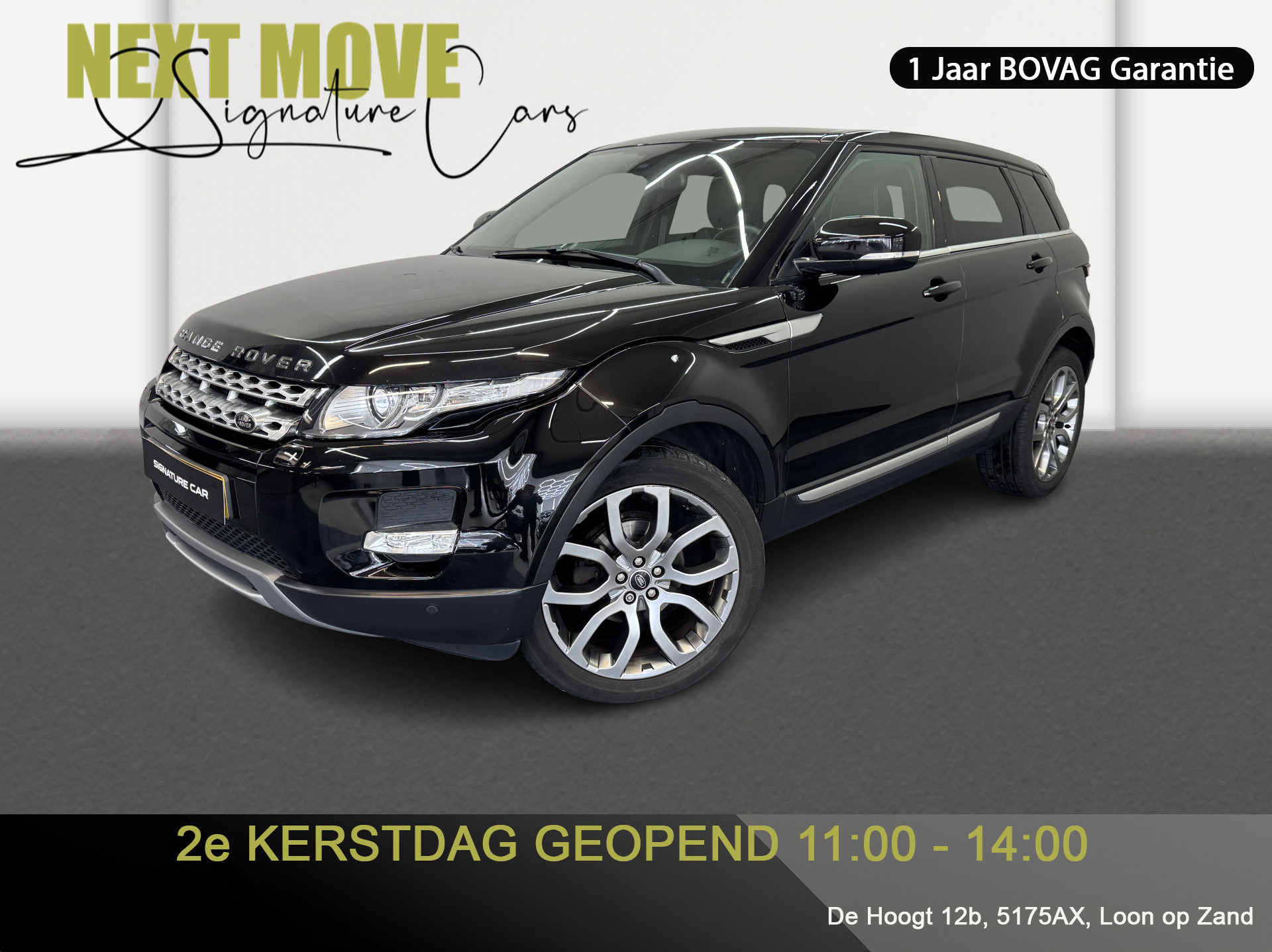 Land Rover Range Rover Evoque 2.2 SD4 4WD Prestige✅Meridian✅Stuurverwarming✅Stoelverwarming✅Leder Bekleding✅Parkeersensoren✅