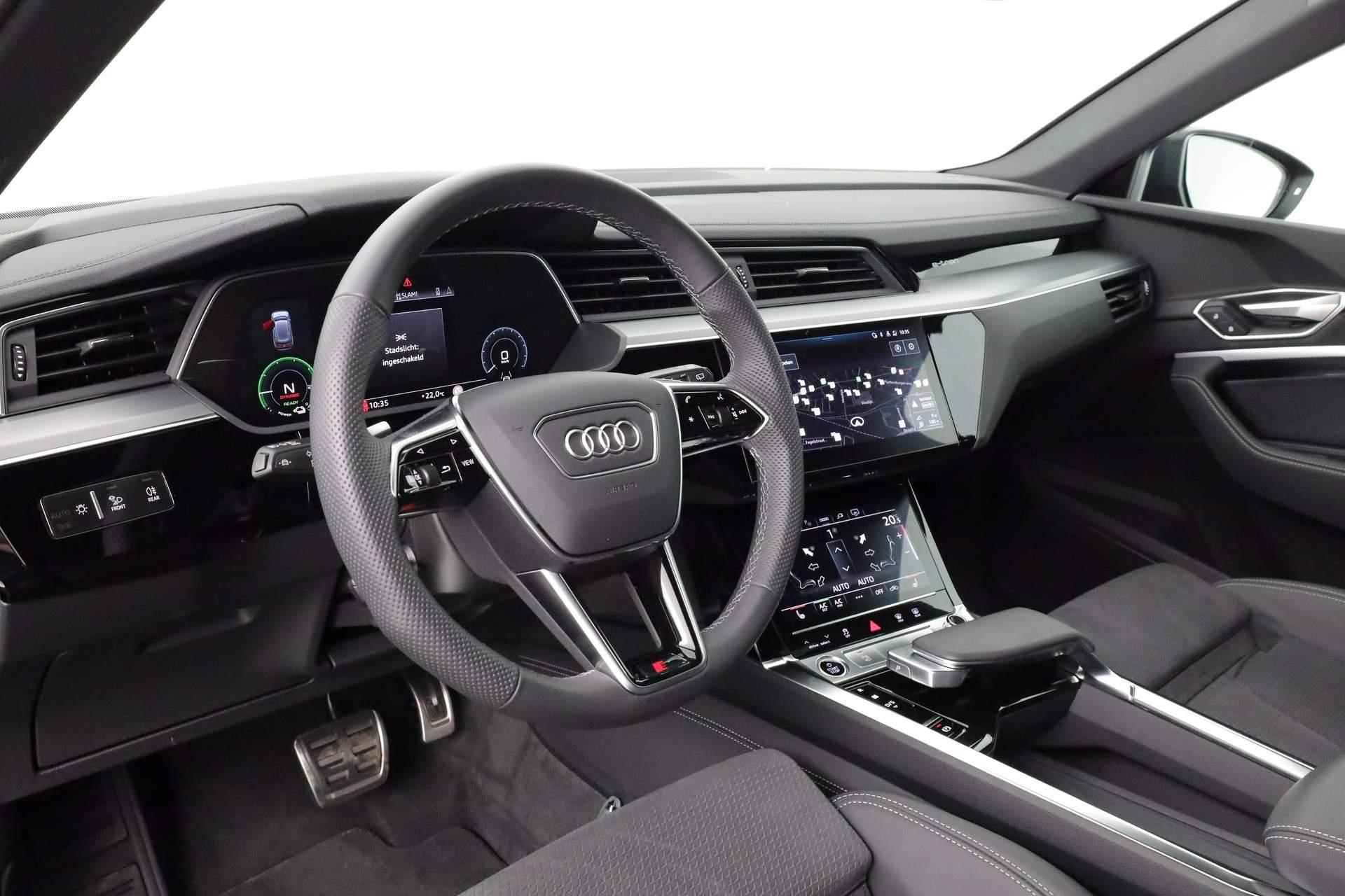 Audi Q8 e-tron 50 quattro 340PK S Edition 95 kWh | Camera | LED | Standkachel | Optiekpakket zwart | Luchtvering | 21 inch - 3/47