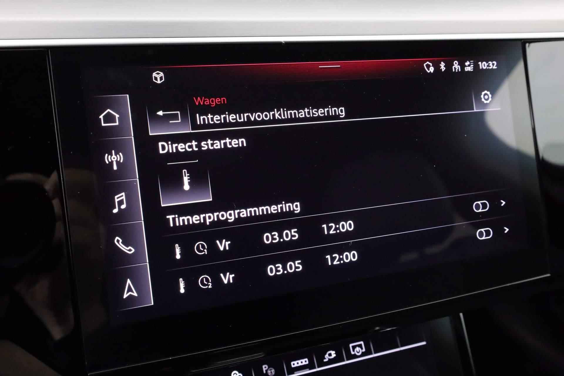 Audi Q8 e-tron 50 quattro 340PK S Edition 95 kWh | Camera | LED | Standkachel | Optiekpakket zwart | Luchtvering | 21 inch - 17/47