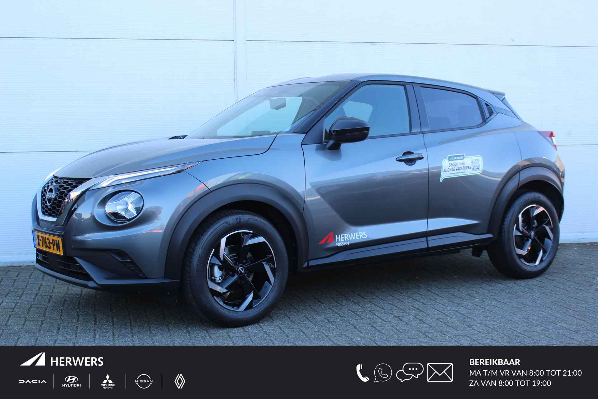 Nissan Juke 1.0 DIG-T 114 N-Connecta / Apple Carplay/Android Auto / Climate Control / Cruise Control / Achteruitrijcamera / Keyless Entry & Start / - 1/39