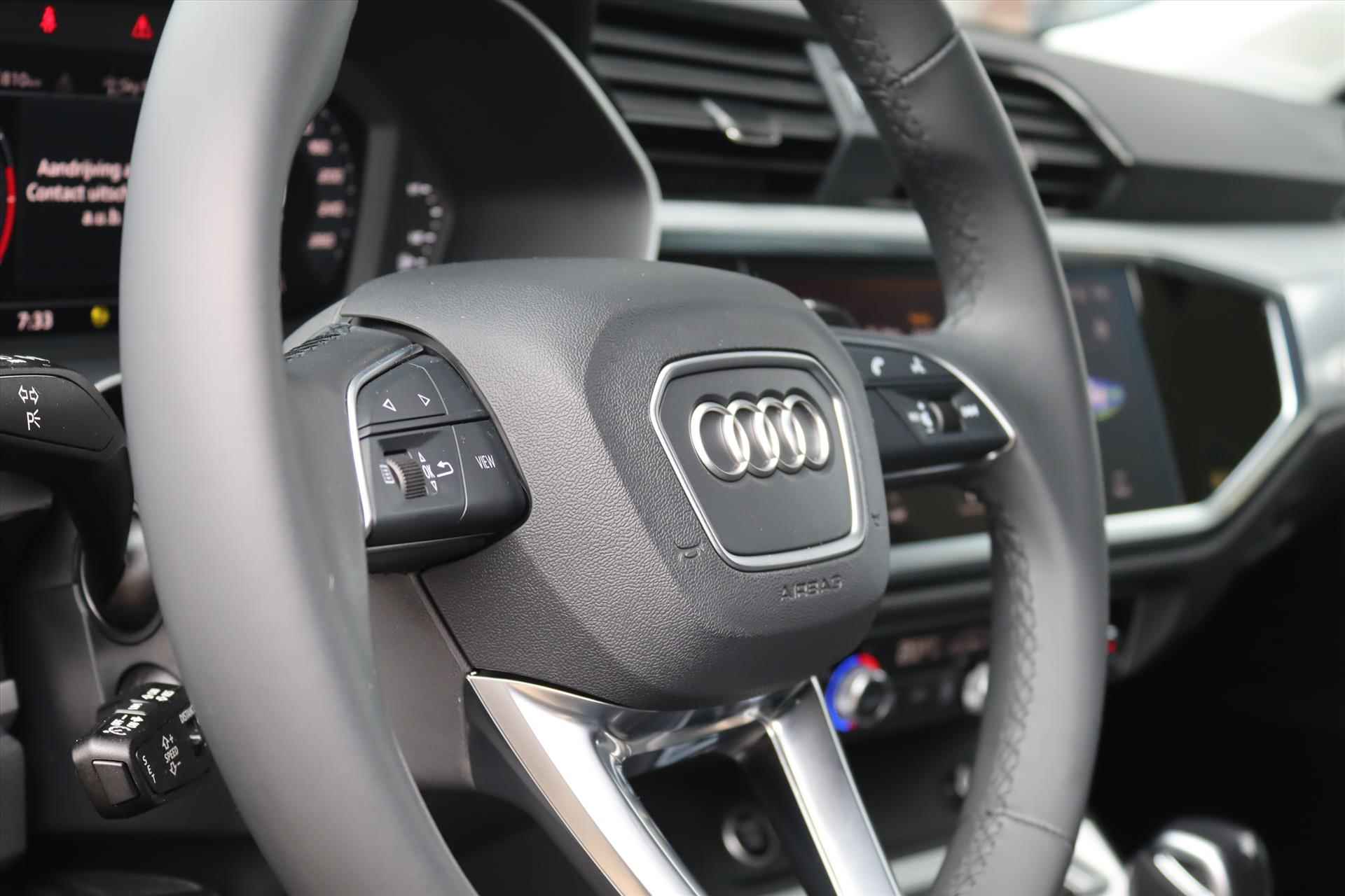 Audi Q3 Sportback 45TFSIe 245PK PHEV AUTOMAAT BLACK E.D. Navi Carplay | 20 Inch Lm | Adapt.Cruise | Virtual Cockpit | Electr.Klep | Sportstoelen | - 37/59