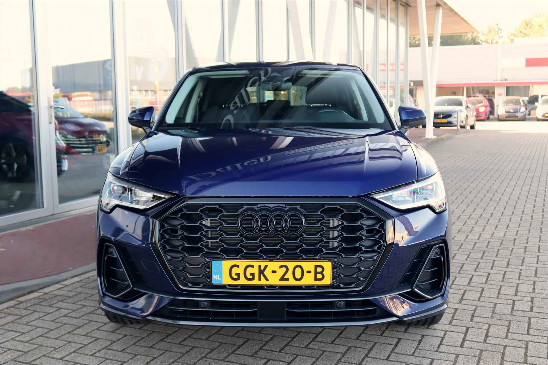 Audi Q3 Sportback 45TFSIe 245PK PHEV AUTOMAAT BLACK E.D. Navi Carplay | 20 Inch Lm | Adapt.Cruise | Virtual Cockpit | Electr.Klep | Sportstoelen | - 43/59