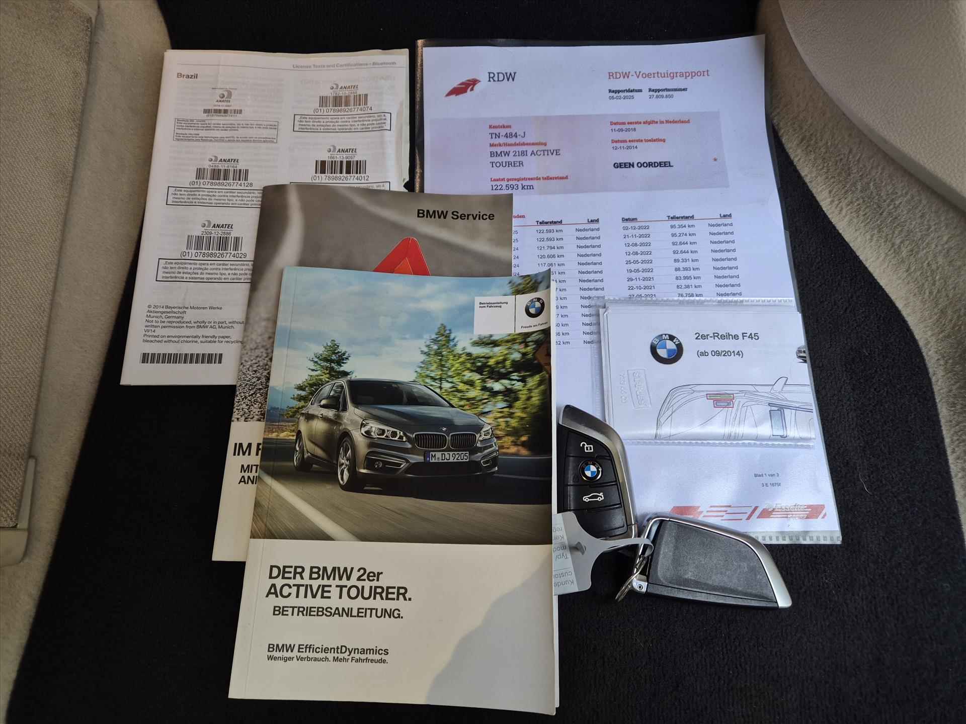 BMW 2-Serie Active Tour (f45). 1.5 218I AUT Luxury Line - 13/33