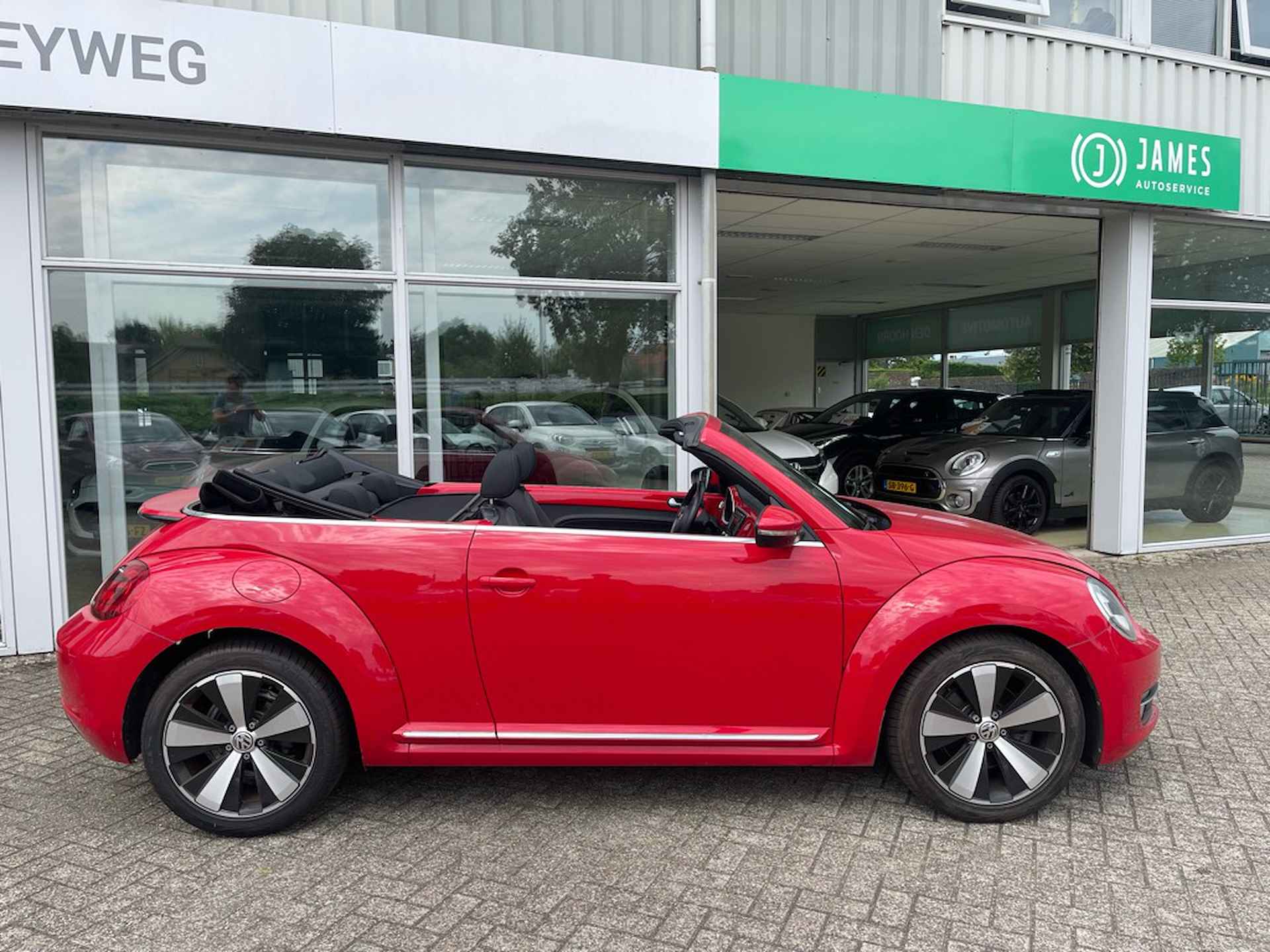 Volkswagen Beetle Cabriolet 1.4 TSI 160pk Sport, Nav, PDC, Stoelverwarming - 6/35