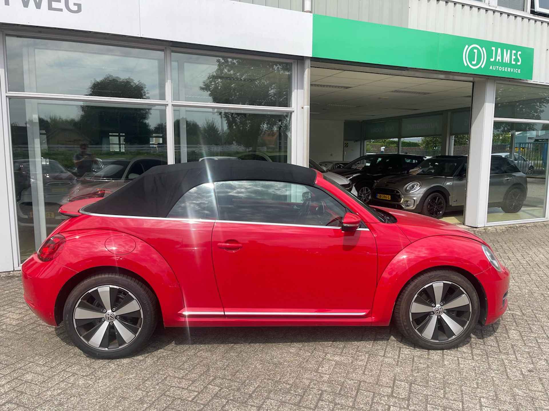 Volkswagen Beetle Cabriolet 1.4 TSI 160pk Sport, Nav, PDC, Stoelverwarming - 7/35