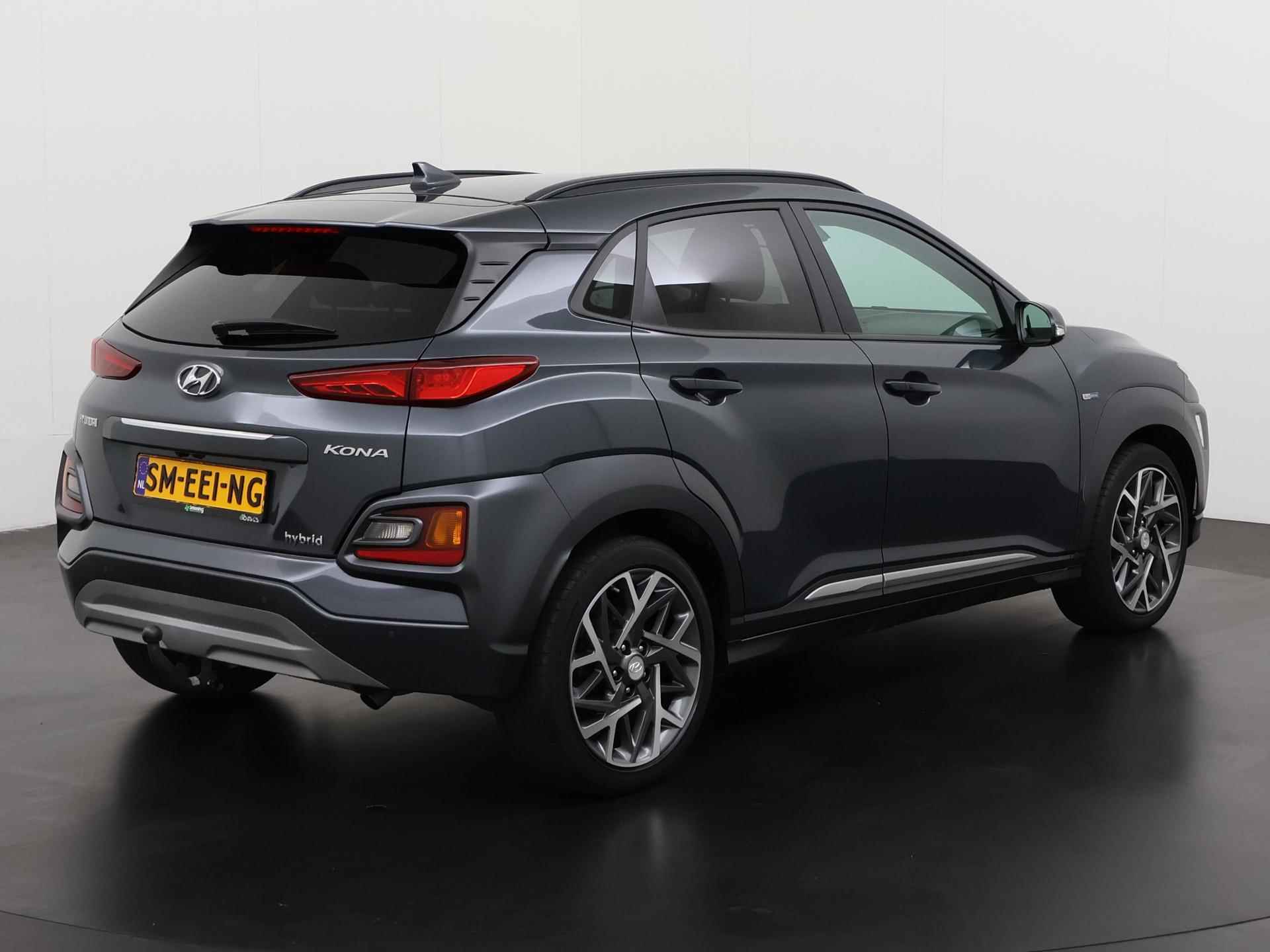 Hyundai Kona 1.6 GDI HEV Premium | Trekhaak | Head Up | Leder | ACC | Zondag Open! - 4/42