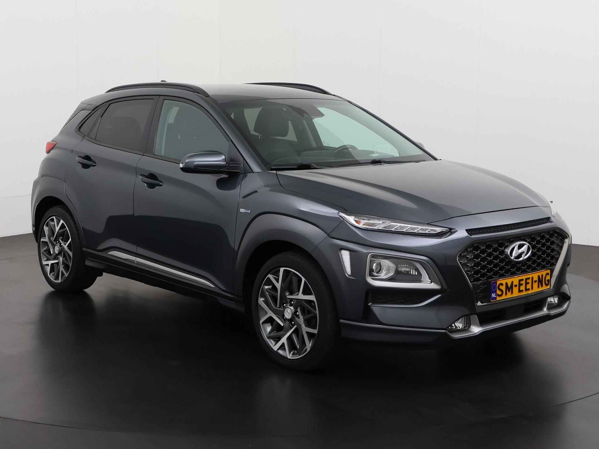 Hyundai Kona 1.6 GDI HEV Premium | Trekhaak | Head Up | Leder | ACC | Zondag Open! - 30/42