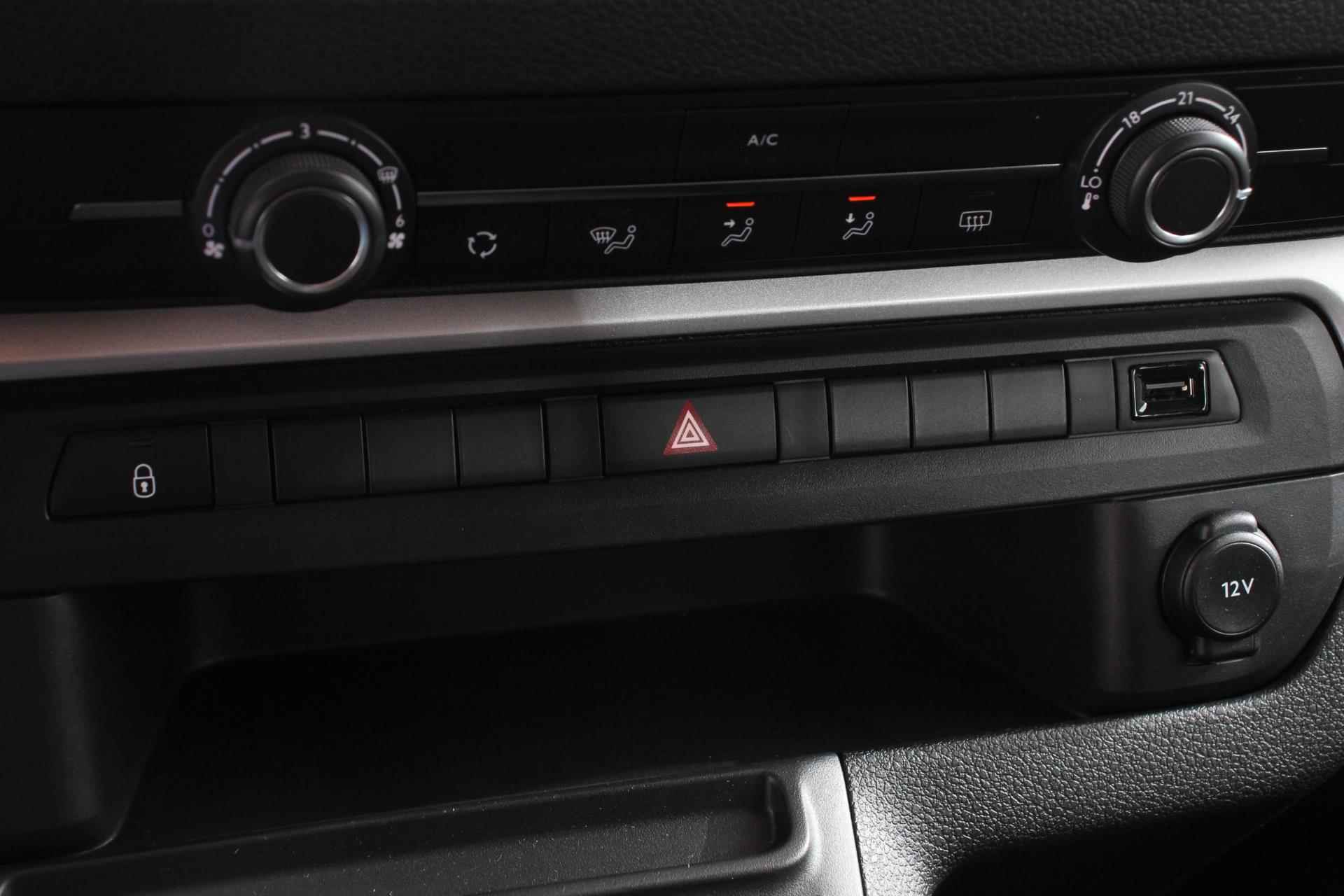 Opel Vivaro-e Combi e-Zafira L2H1 75 kWh 8 persoons ! | Navigatie | Airco | Dab | Camera 360 | Cruise control | Dab | Lichtmetalen velgen | Stoelverwarming - 26/36