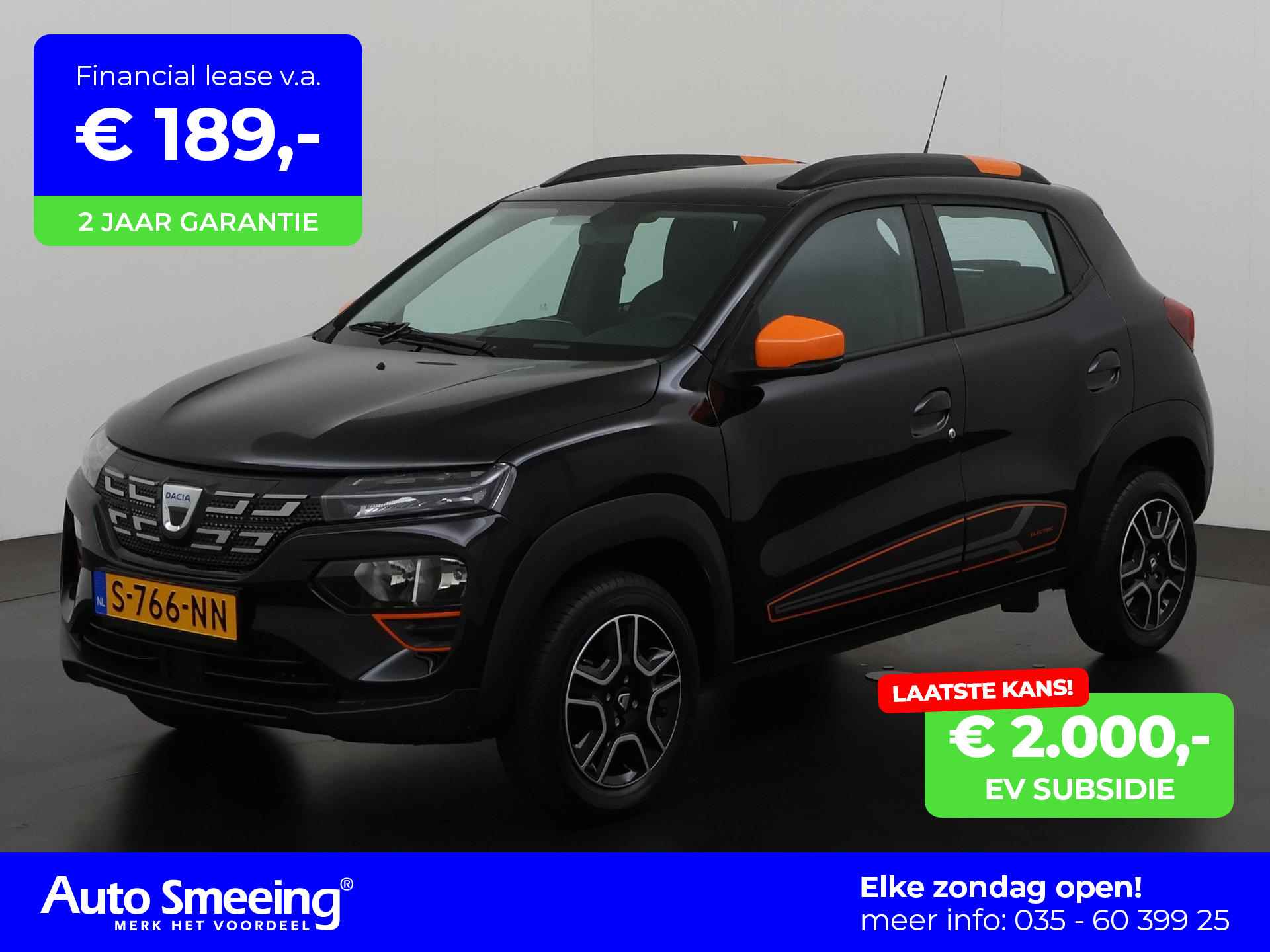 Dacia Spring Comfort Plus (Orange Pack) | 12945 na subsidie | Camera | Navigatie | Apple/Android Carplay | Zondag Open! - 1/31