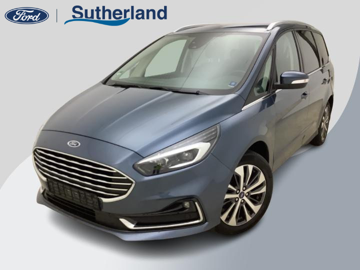 Ford Galaxy 2.5 Hybrid Titanium Ford Galaxy 2.5 Hybrid Titanium 190pk | Adaptieve Cruise | Full LED | Afneembare Trekhaak | 1510kg Trekgewicht | Verlengde fabrieksgarantie tot 03-2027