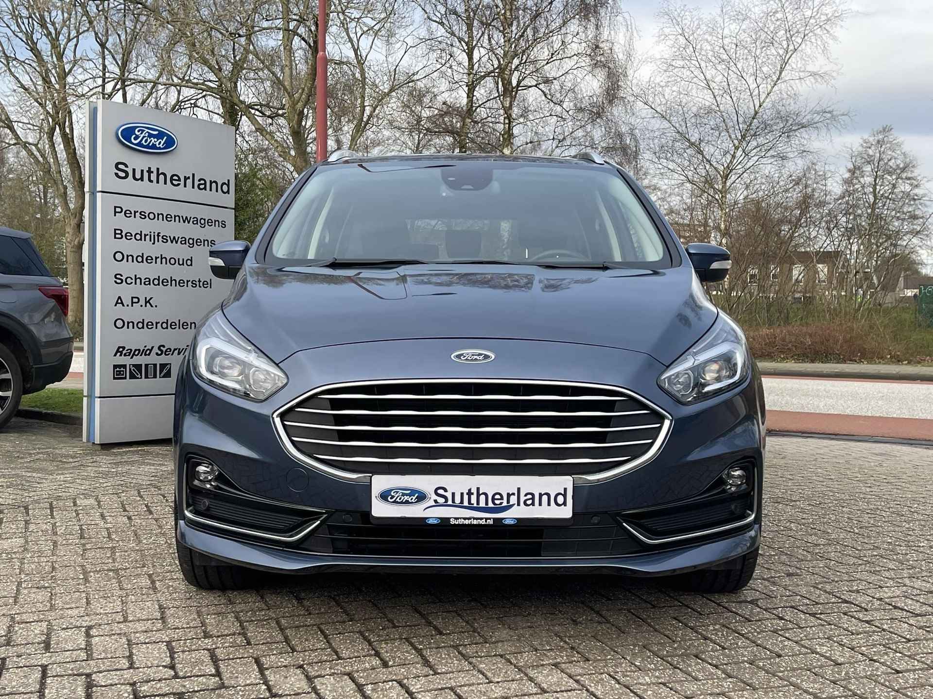 Ford Galaxy 2.5 Hybrid Titanium Ford Galaxy 2.5 Hybrid Titanium 190pk | Adaptieve Cruise | Full LED | Afneembare Trekhaak | 1510kg Trekgewicht | Verlengde fabrieksgarantie tot 03-2027 - 6/38