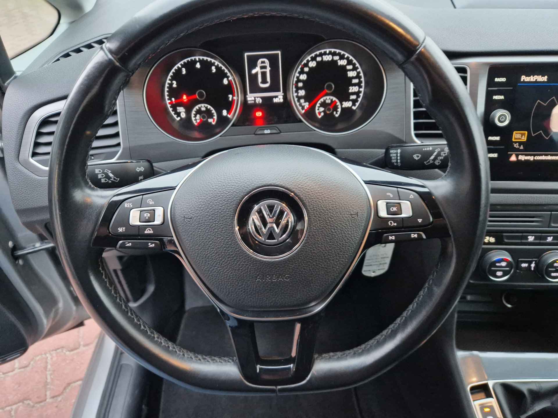 Volkswagen Golf Sportsvan 1.0 TSI Comfortline 12MND BOVAG GARANTIE | NAVI | PARK PILOT | ADAPT. CC | APP CONNECT - 20/38