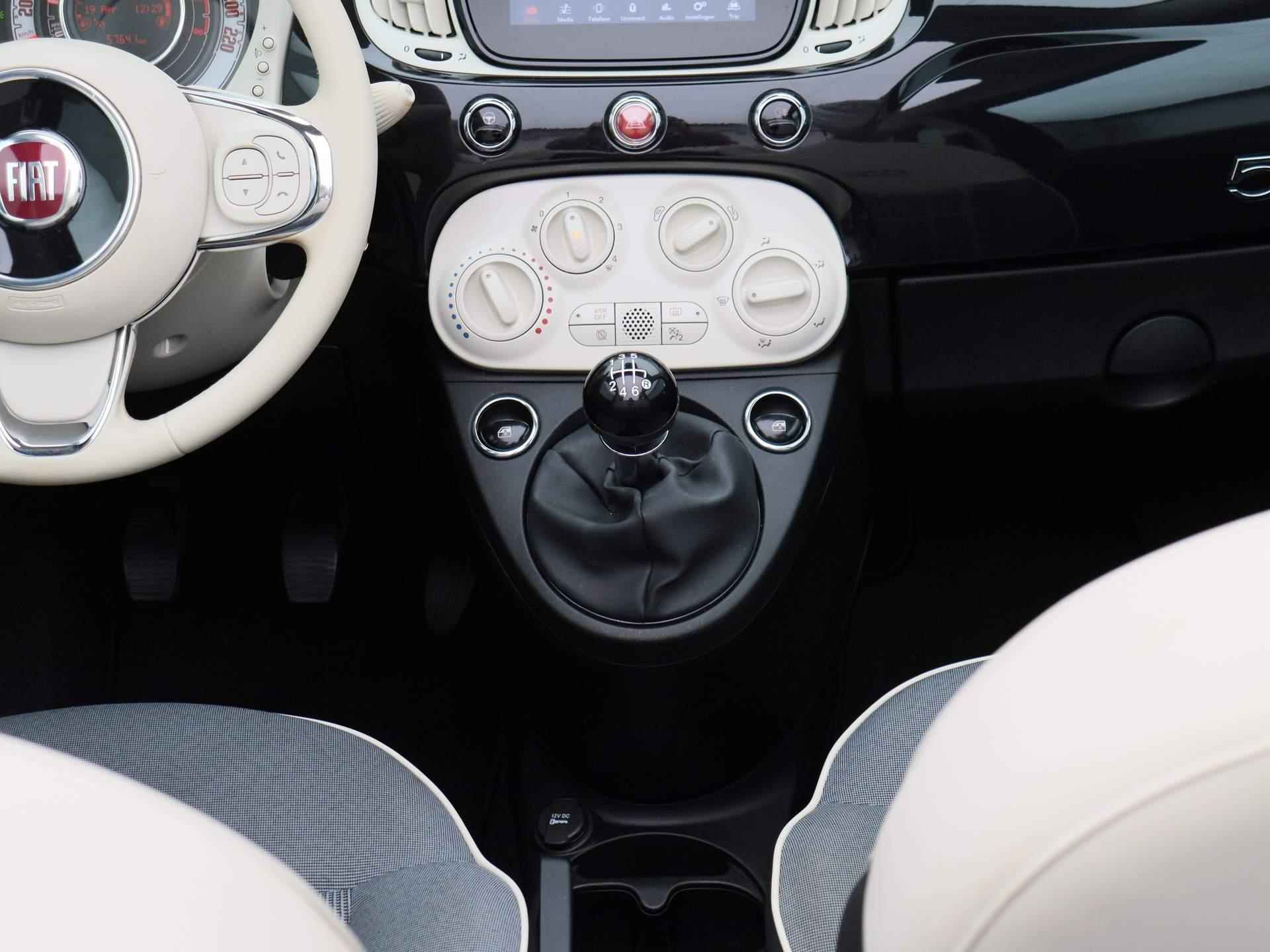 Fiat 500C 1.0 Hybrid Lounge | Apple Carplay | Airco | Bluetooth | Cruise Control | - 9/34