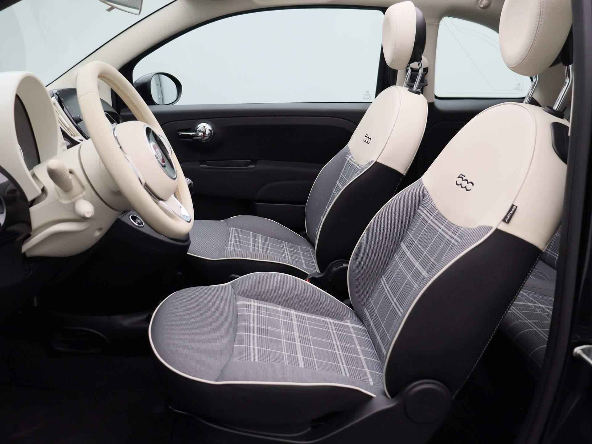 Fiat 500C 1.0 Hybrid Lounge | Apple Carplay | Airco | Bluetooth | Cruise Control | - 12/34