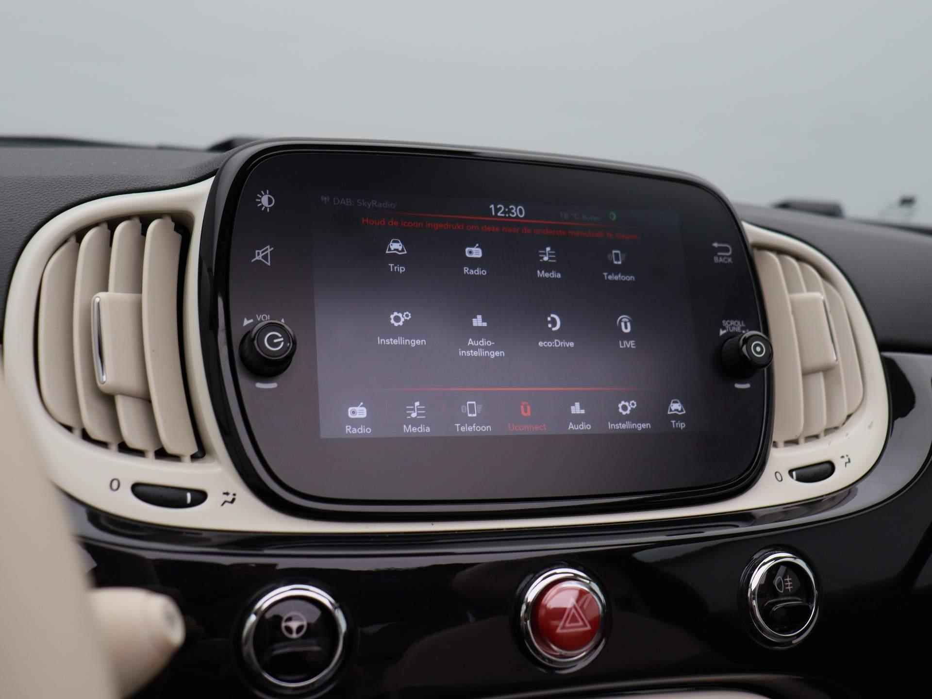 Fiat 500C 1.0 Hybrid Lounge | Apple Carplay | Airco | Bluetooth | Cruise Control | - 26/34