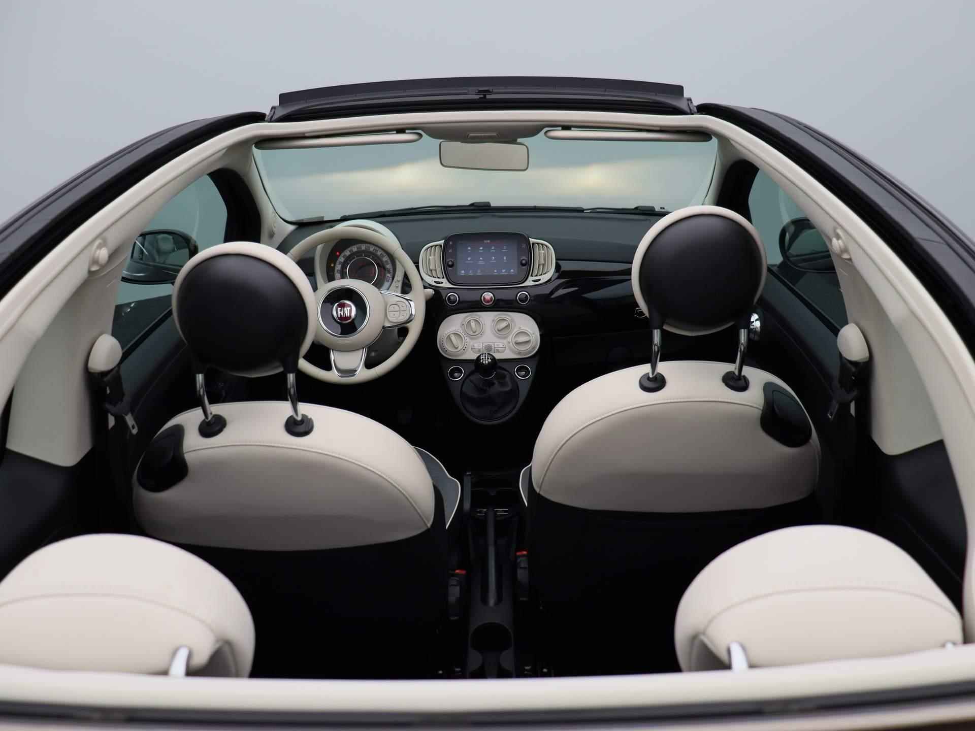 Fiat 500C 1.0 Hybrid Lounge | Apple Carplay | Airco | Bluetooth | Cruise Control | - 29/34