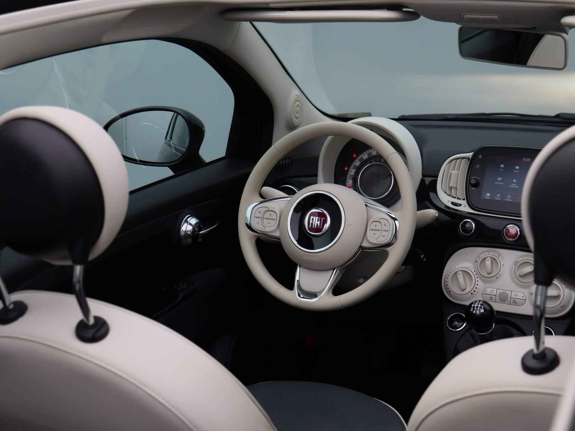 Fiat 500C 1.0 Hybrid Lounge | Apple Carplay | Airco | Bluetooth | Cruise Control | - 30/34