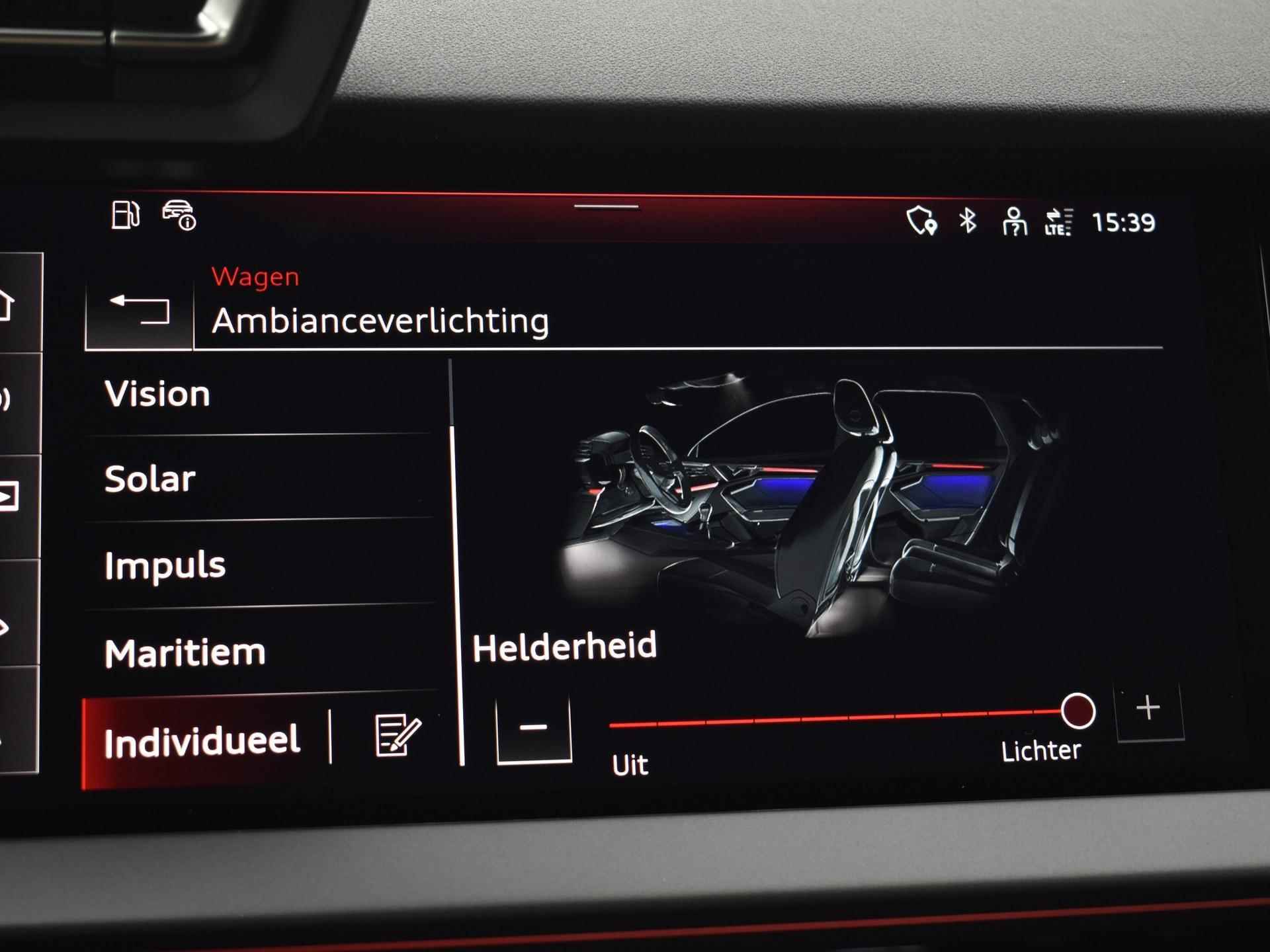 Audi A3 Sportback 35 TFSI S edition 150 PK · SONOS Premium 3D · Ass.Pakket Rijden en Parkeren · Climate pakket plus - 16/32