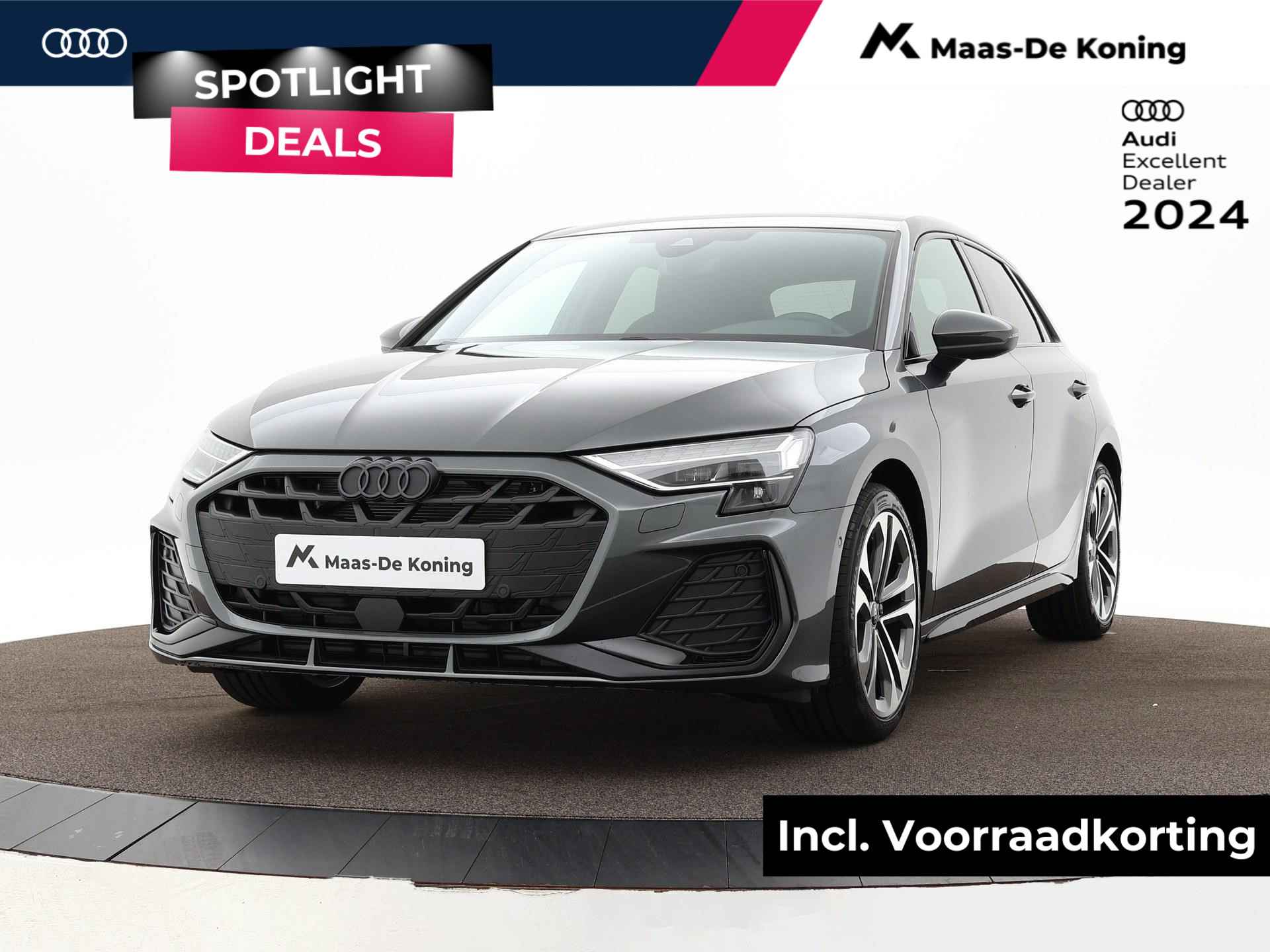 Audi A3 Sportback 35 TFSI S edition 150 PK · SONOS Premium 3D · Ass.Pakket Rijden en Parkeren · Climate pakket plus - 1/32