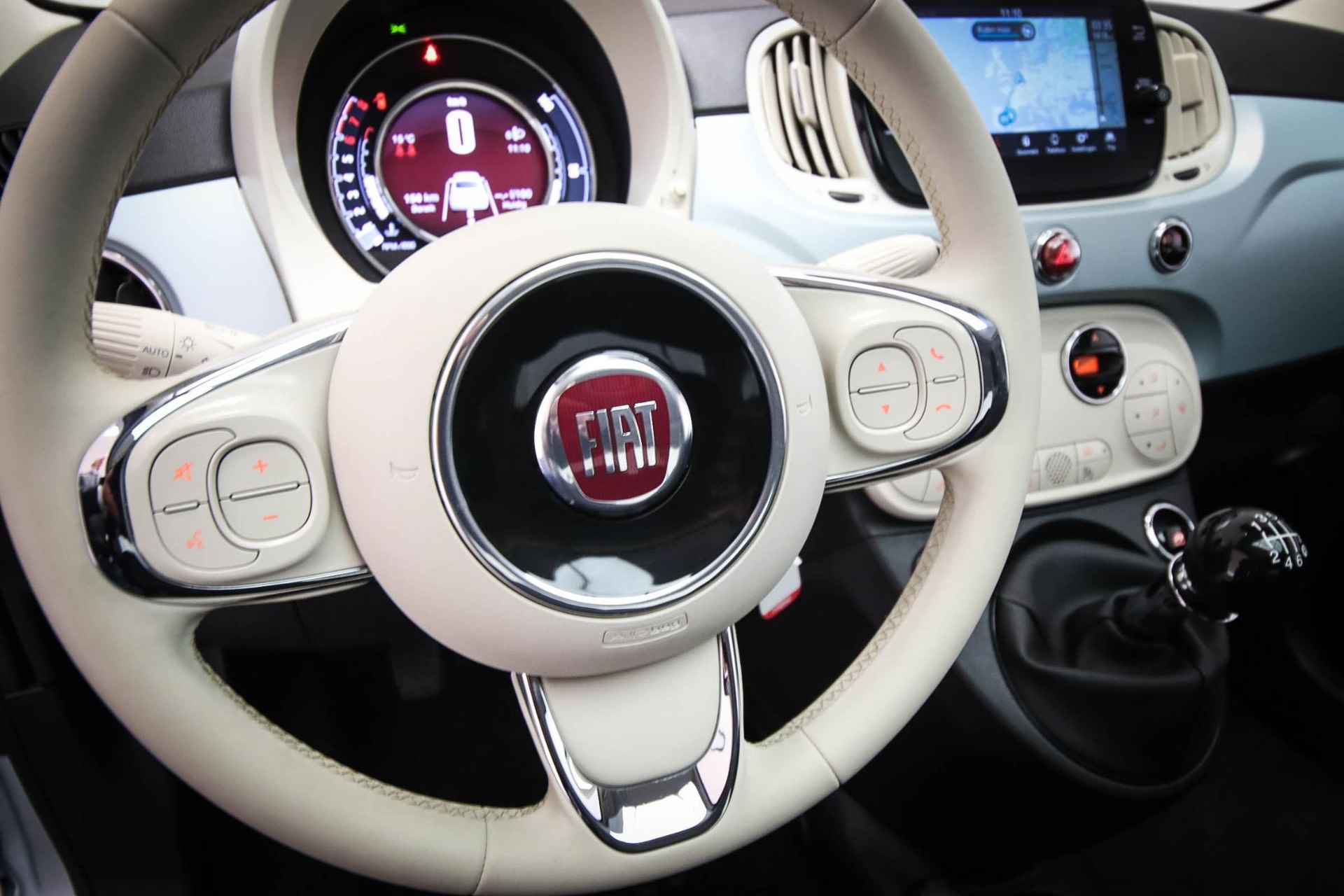 Fiat 500 1.0 Hybrid Dolcevita | PANORAMADAK | UCONNECT | NAVIGATIE - 28/47