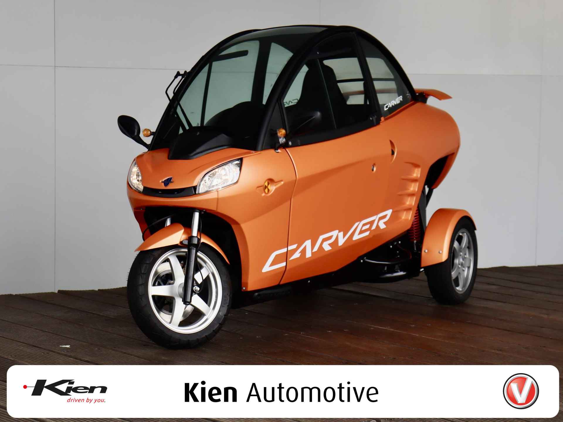 Carver 7.1 kWh S+ | 80 KM| 100% Electric | Bluetooth | Soft top | - 1/23