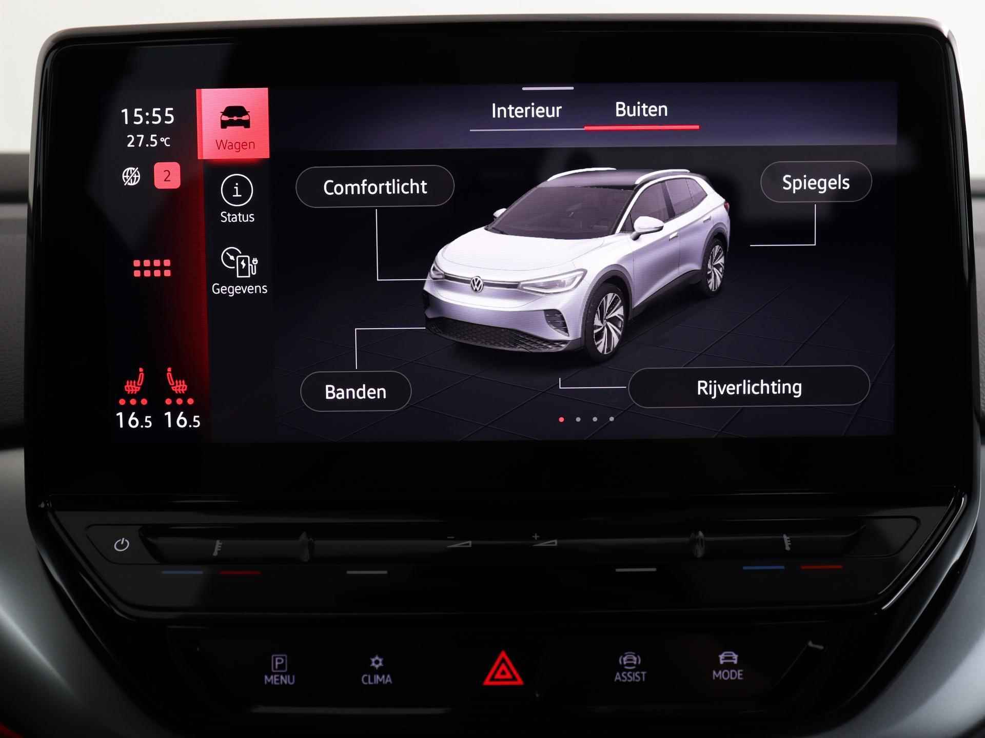 Volkswagen ID.4 204PK Pro 77 kWh | Navi | Trekhaak | Apple CarPlay | Adaptive Cruise | Stoel- en stuurverwarming | Parkeerhulp | - 38/45