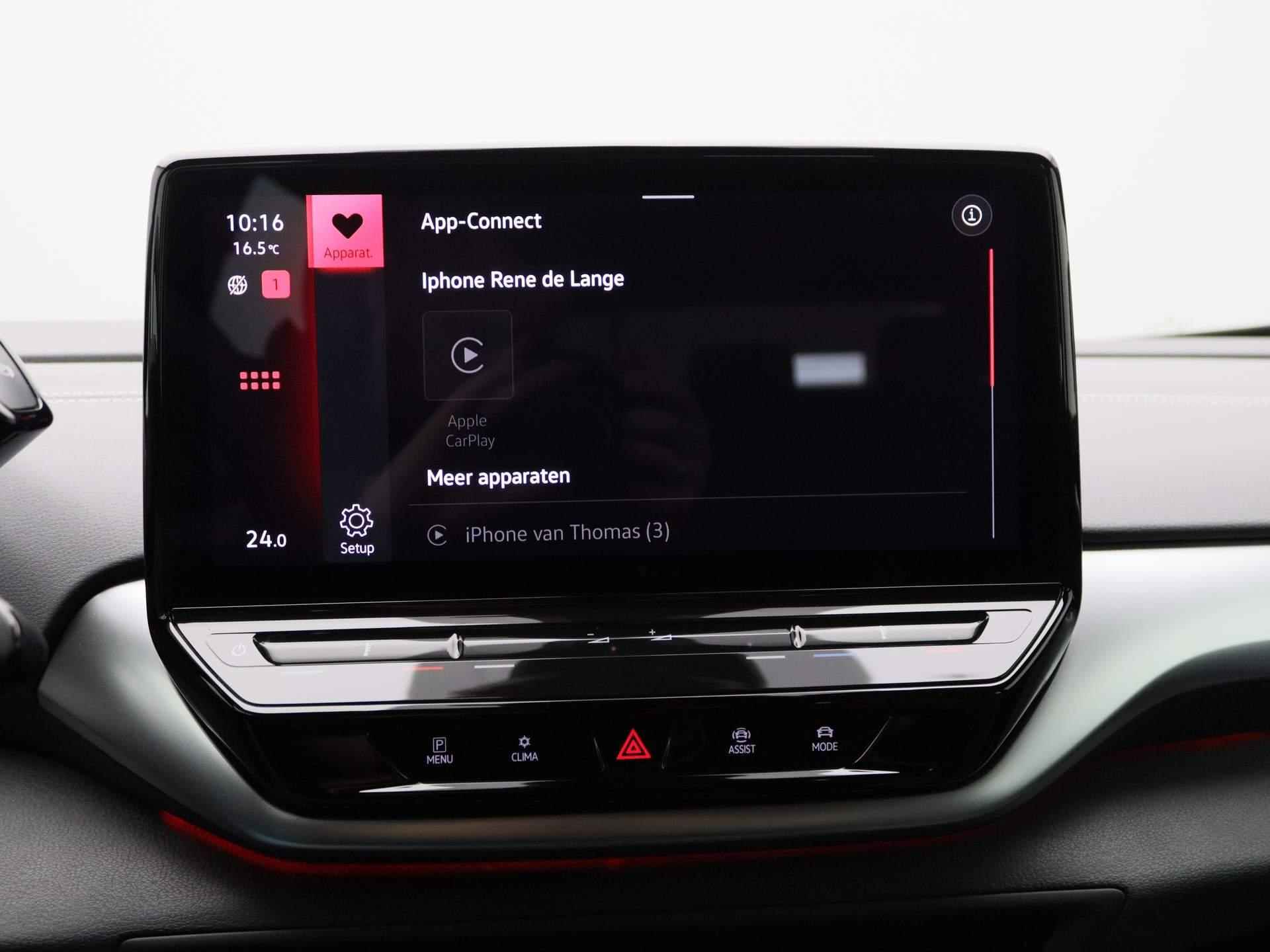 Volkswagen ID.5 Pro 77 kWh 174 PK DSG | Apple Carplay | Multimeda pakket | Assistance pakket| Keyless | Adaptive cruise contol | Parkeersensoren | - 24/40