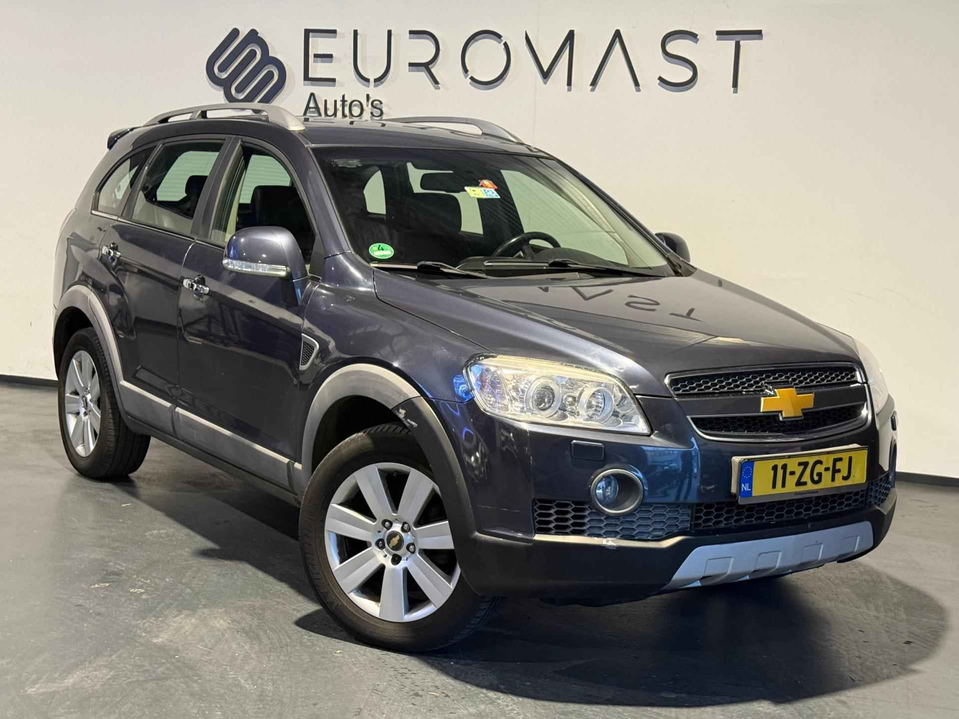 Chevrolet Captiva 2.0 VCDI Executive 7Persoons Automaat Leder Schuifdak Stoelverwarming Trekhaak Nieuwe Apk - 6/24