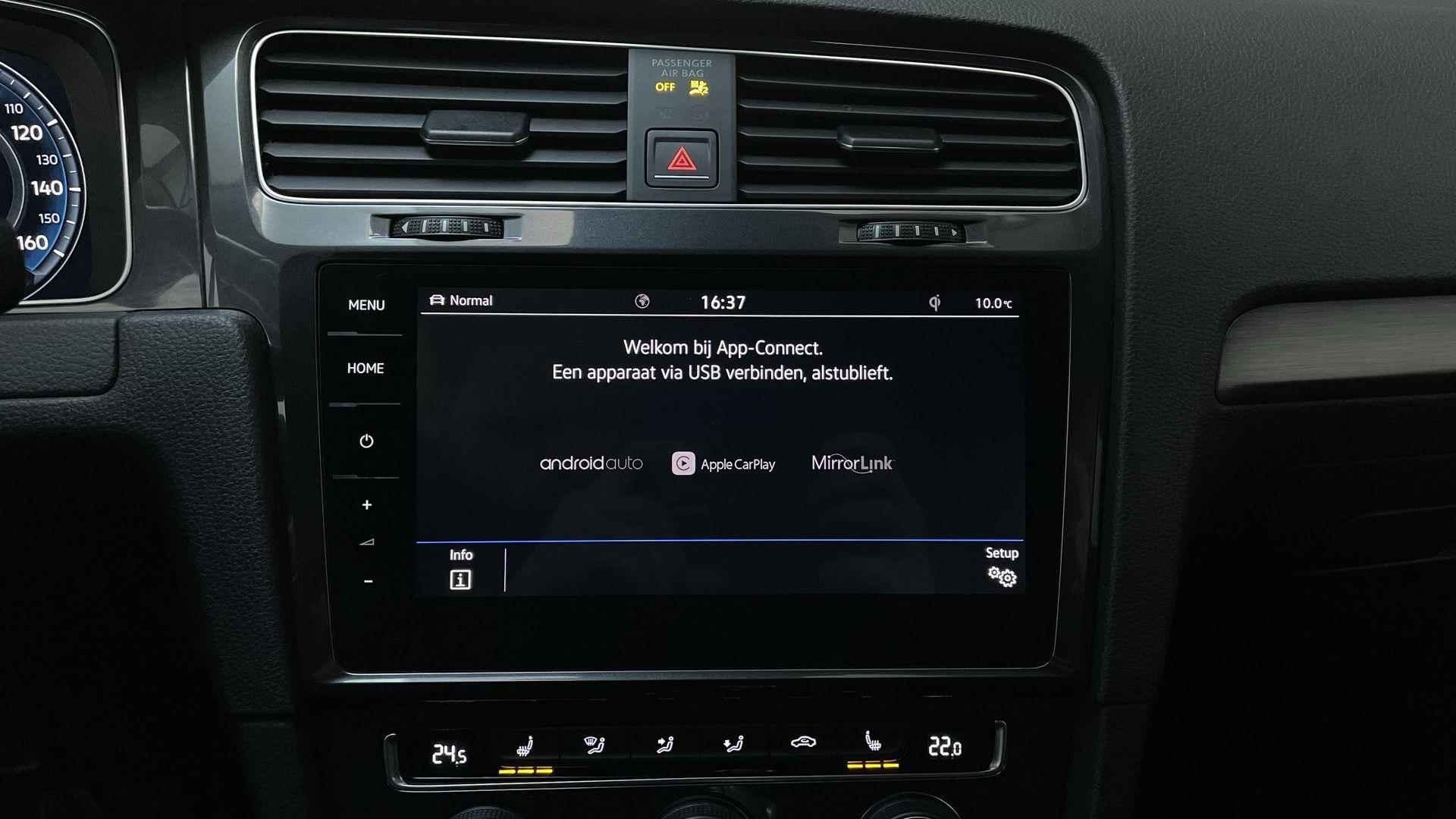 Volkswagen E-Golf Leder Virtual Cockpit Stoelverwarming Navigatie Camera - 17/28