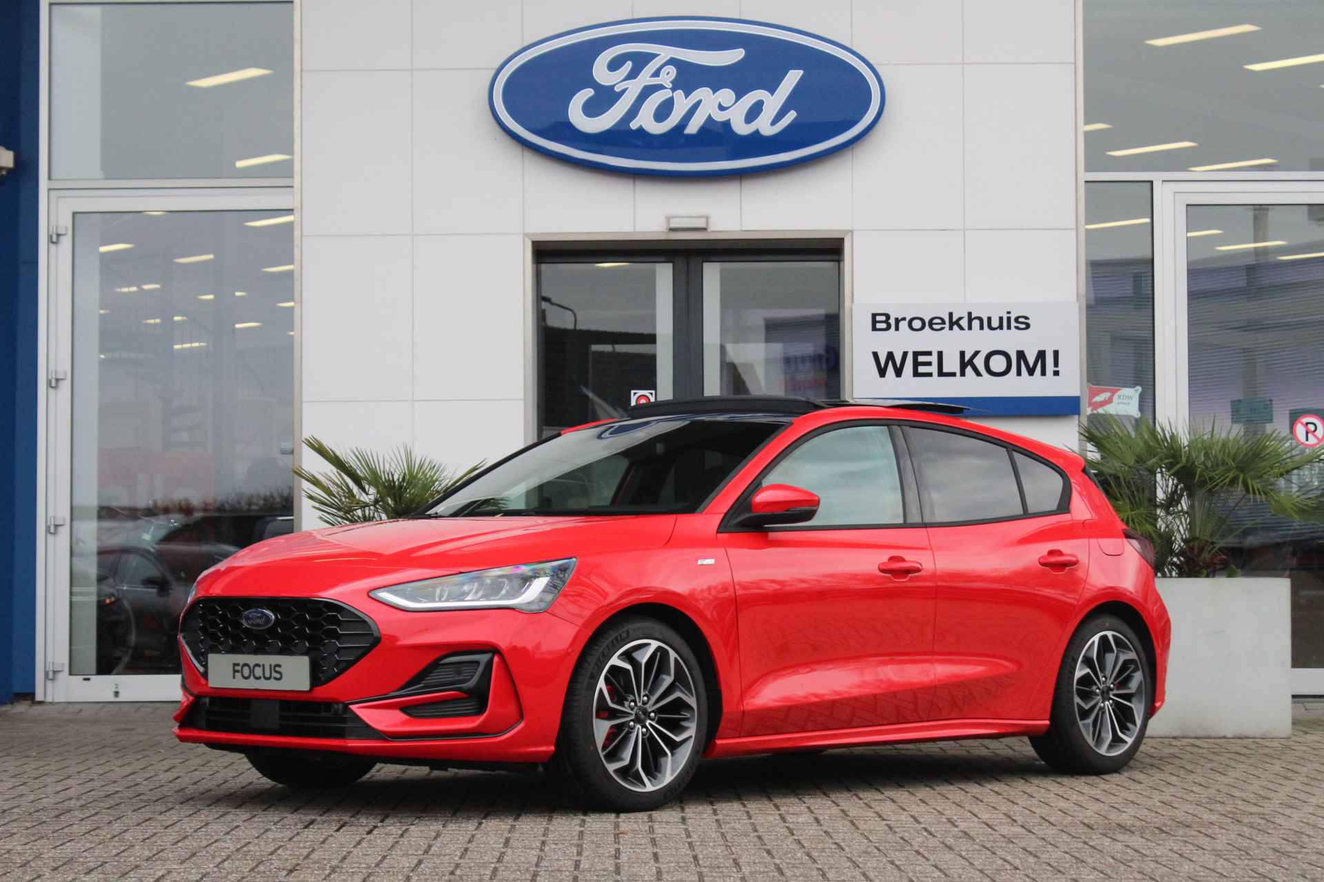 Ford Focus 1.0 EcoBoost ST Line X | Panoramadak | Adap. Cruise | AGR-Stoelen - 39/39