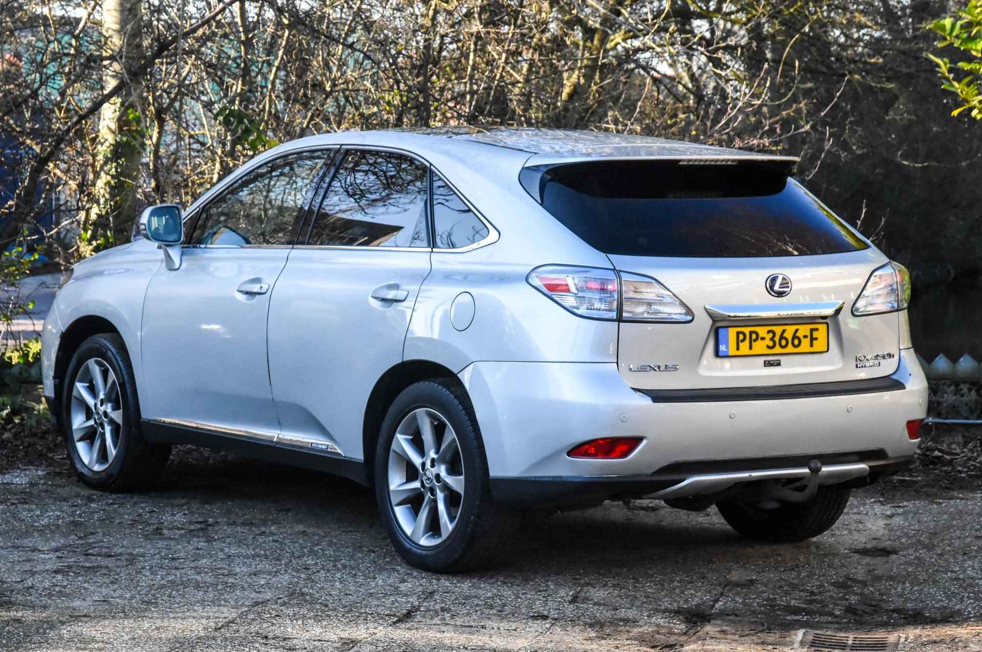 Lexus RX 450h 4WD President automaat / hybride V6 / camera / leer / panoramadak / cruise control / trekhaak /navi / parkeersensoren / 19 inch LM-velgen / - 7/43