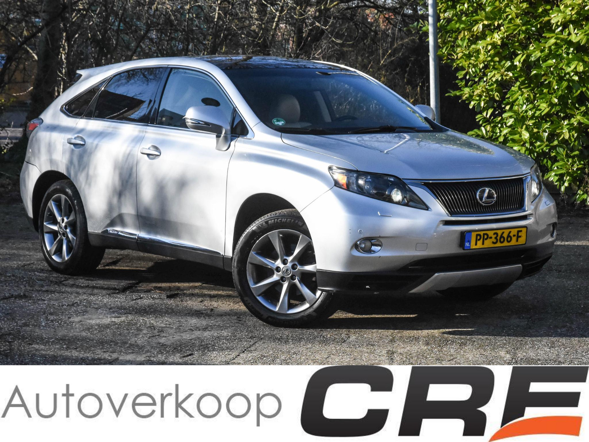 Lexus RX 450h 4WD President automaat / hybride V6 / camera / leer / panoramadak / cruise control / trekhaak /navi / parkeersensoren / 19 inch LM-velgen /