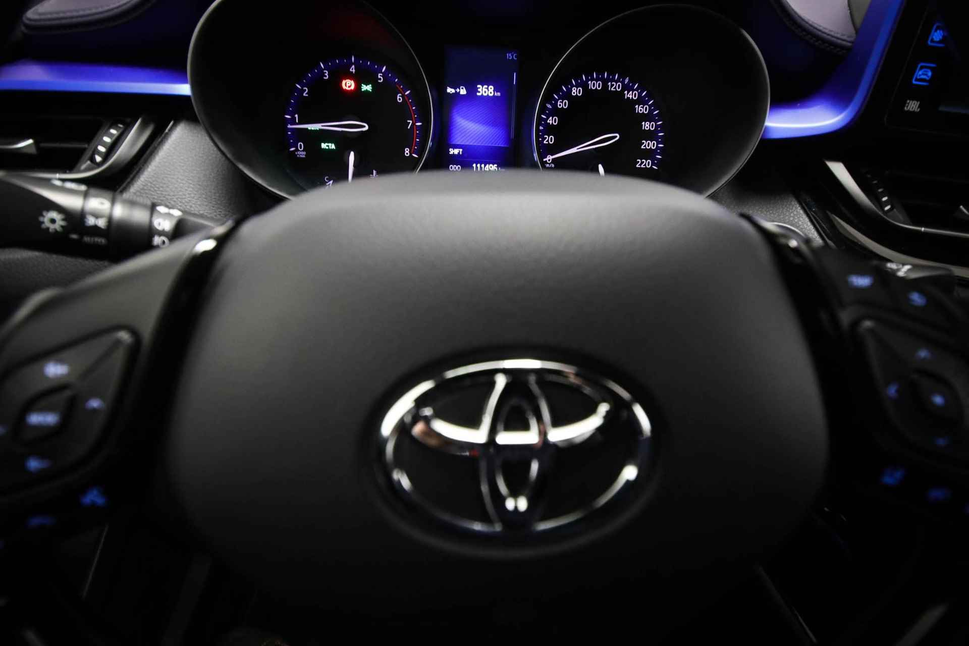 Toyota C-HR 1.2 Bi-Tone Plus | JBL DAB | STUURVERWARMING | CAMERA | TREKHAAK AFNEEMBAAR - 34/54