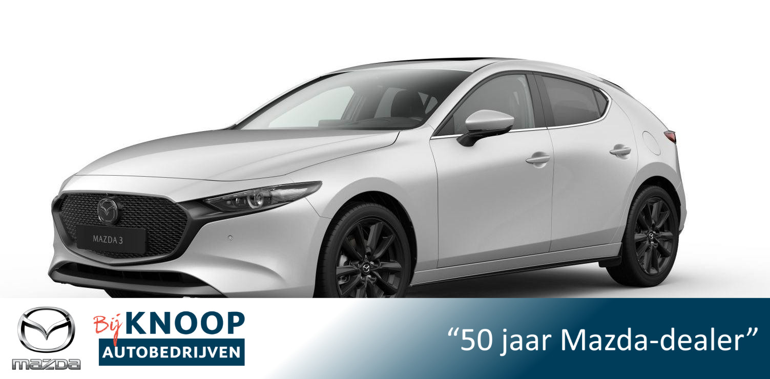 Mazda 3 2.0 e-SkyActiv-X M Hybrid 186 Takumi + SUNROOF + € 3.000,- Voorraadkorting