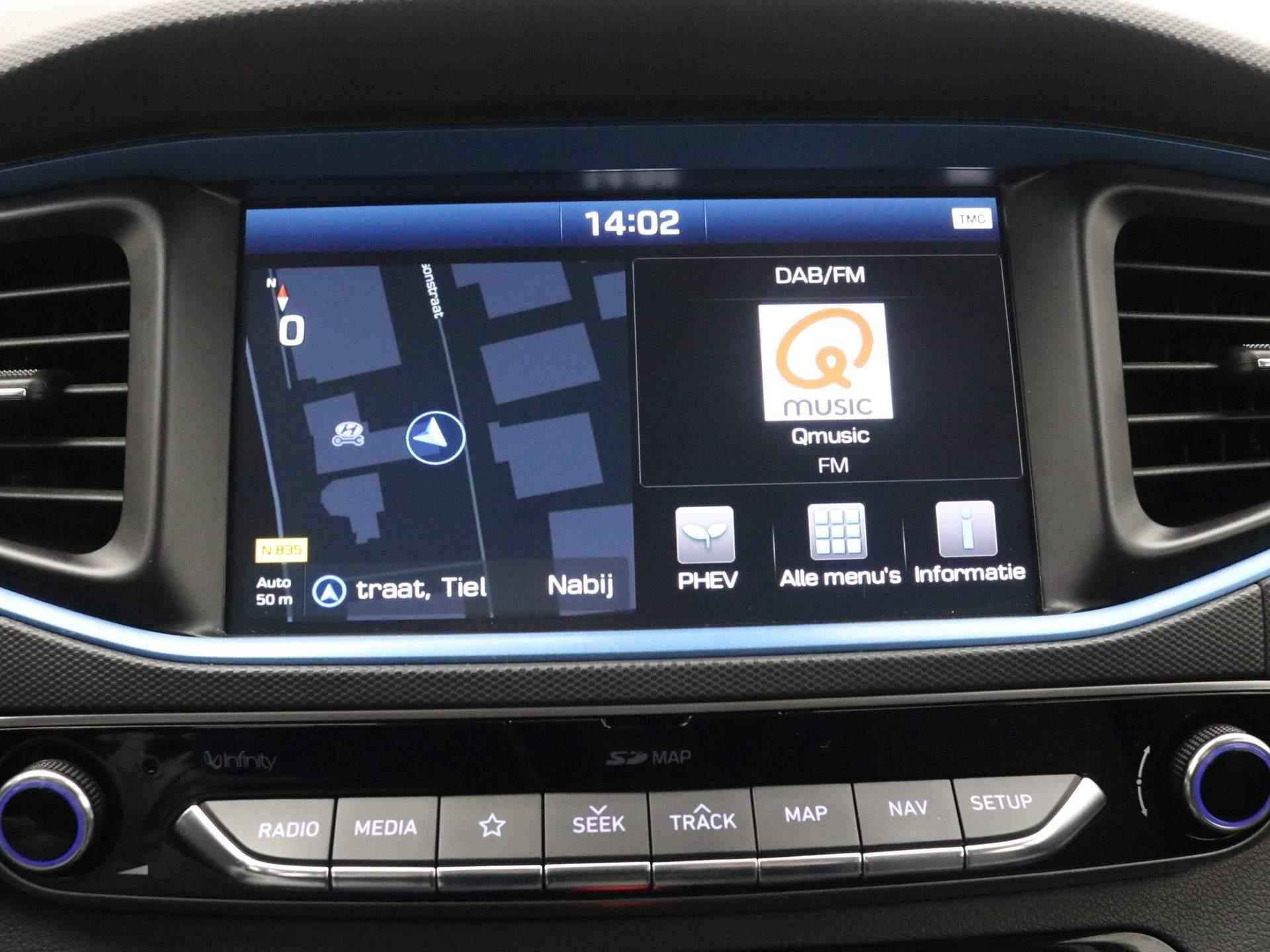 Hyundai IONIQ 1.6 GDi PHEV Comfort - Plus Automaat / Plugin Hybride / Navigatie / Android Auto/Apple Carplay / Cruise Control Adaptief / Climate Control / Draadloze Telefoonlader / Krell Audiosysteem / Stoelverwarming / Stuurverwarming / DAB - 54/79