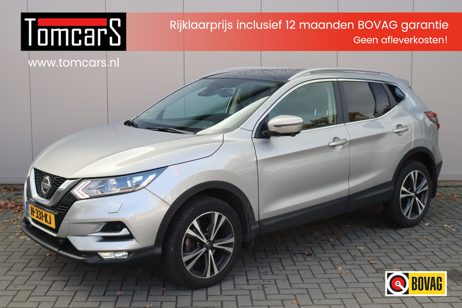 Nissan QASHQAI 1.3 DIG-T 140PK N-Connecta Navigatie/Pano-dak/Camera/Parkeerhulp/Stoelverwarming