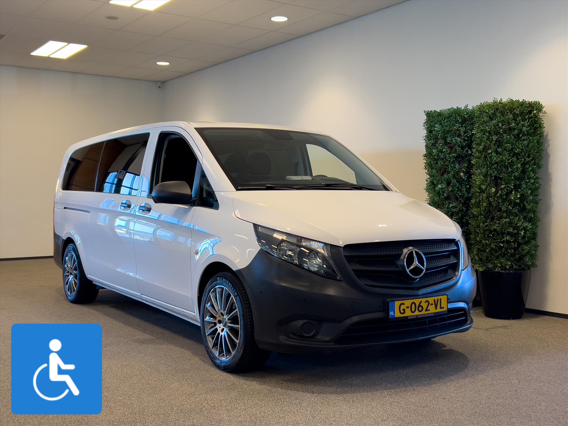 Mercedes Vito L3H1 Rolstoelbus 3+1 (airco) GRIJS-kenteken