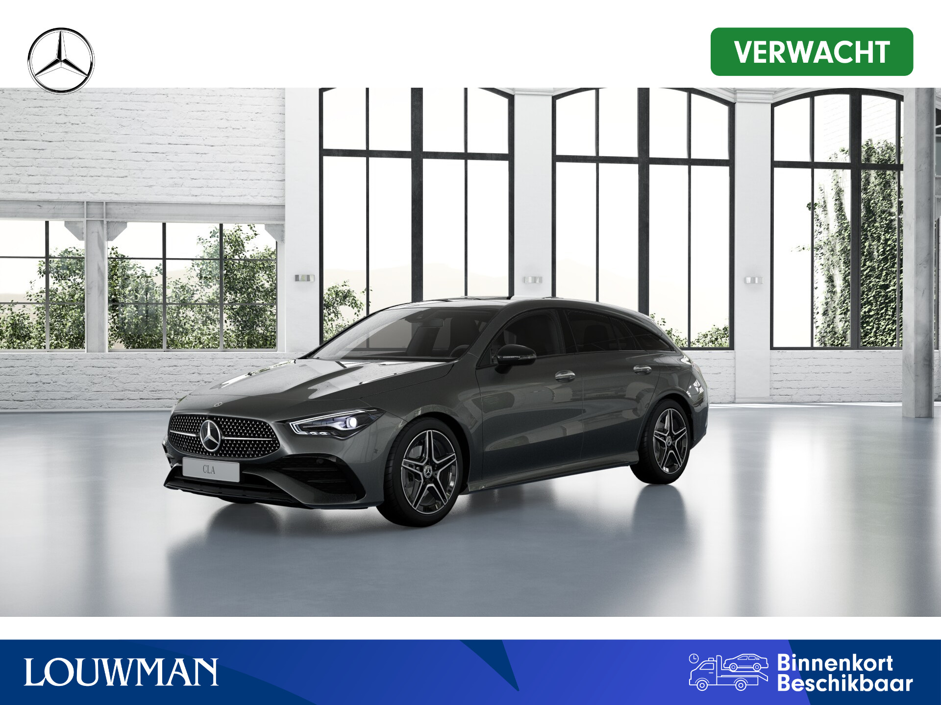 Mercedes-Benz CLA-Klasse Shooting Brake 180 LIMITED Edition AMG Line | Trekhaak | Nightpakket | Parkeerpakket met achteruitrijcamera | Verwarmde stoelen vooraan | Antidiefstalpakket GUARD 360° Plus | EASY PACK achterklep | KEYLESS-GO |