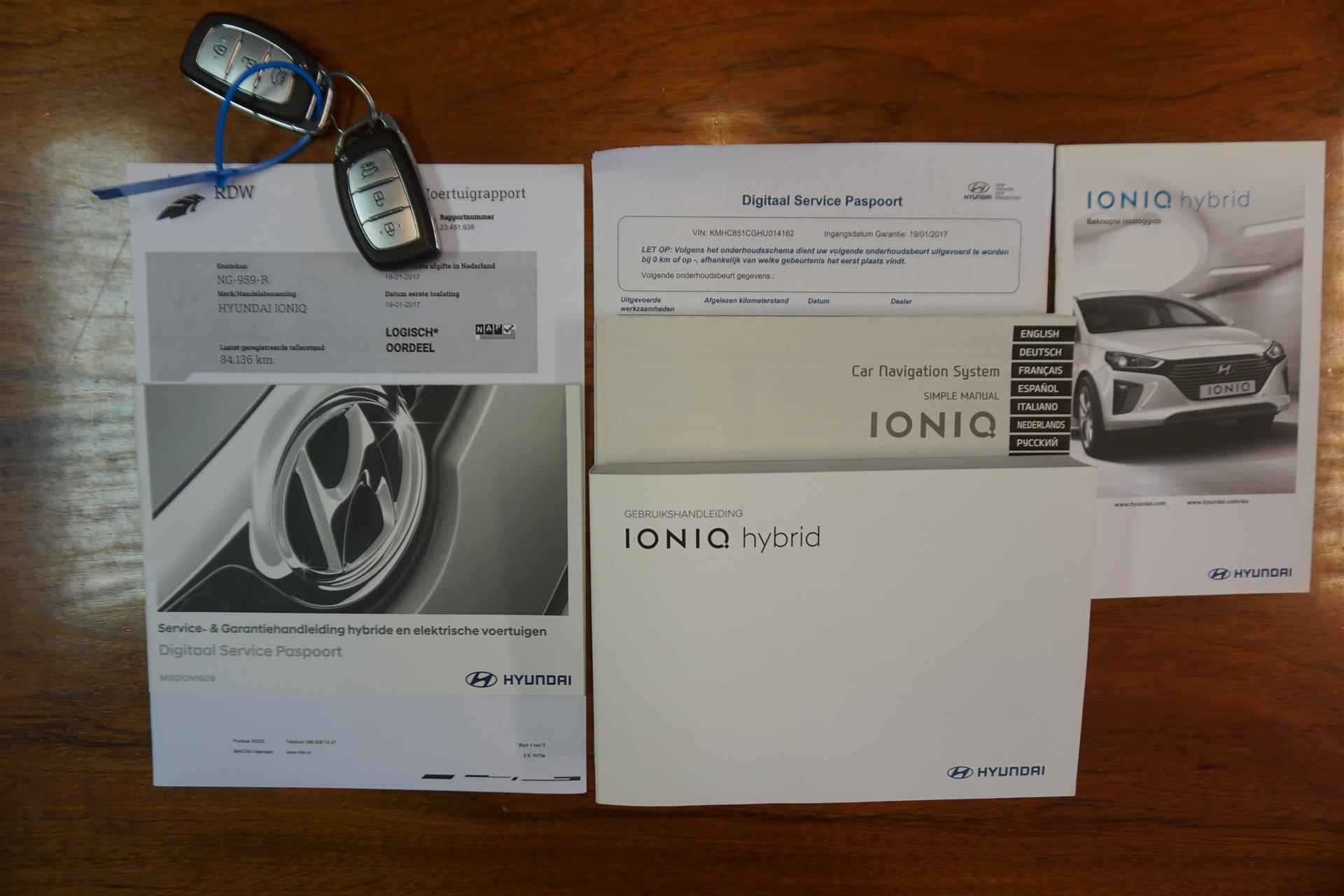 Hyundai IONIQ 1.6 GDi Hybrid Adaptive-Cruise/Camera/ Apple CarPlay/Dealeronderhouden/Rijklaarprijs! - 5/42