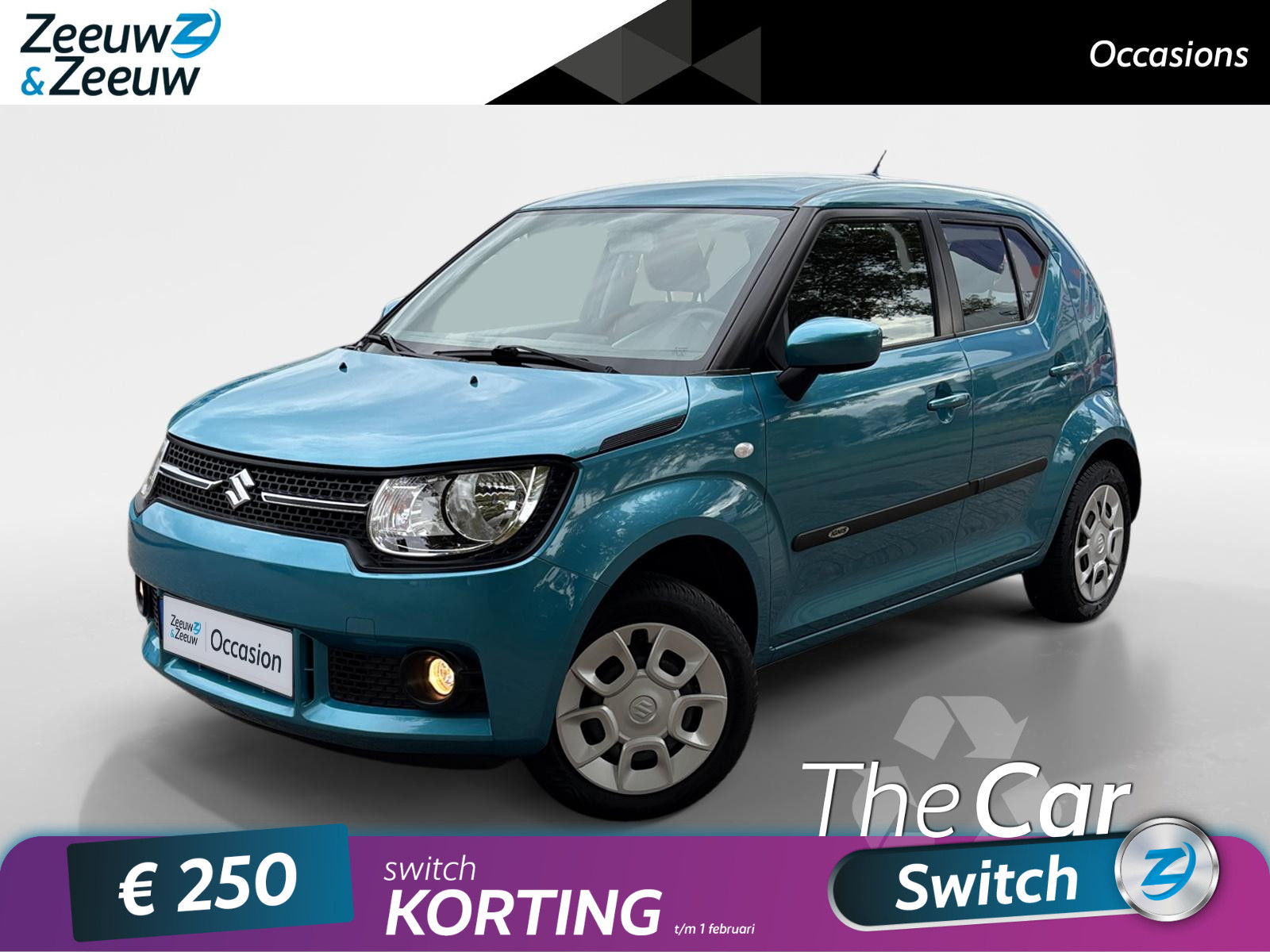 Suzuki Ignis 1.2 Comfort | Airco | 5 pers. | Navigatie* |