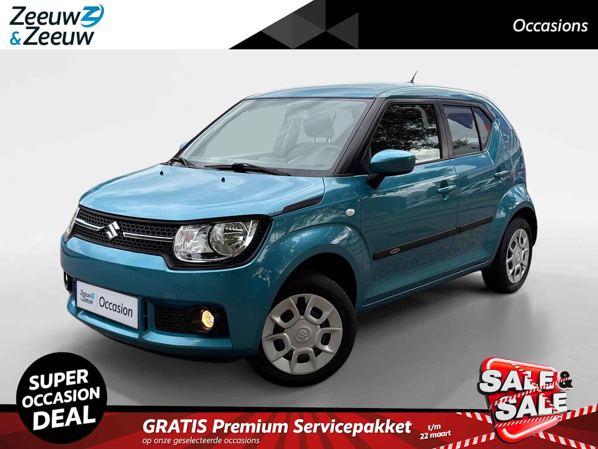 Suzuki Ignis 1.2 Comfort | Airco | 5 pers. | Navigatie* |