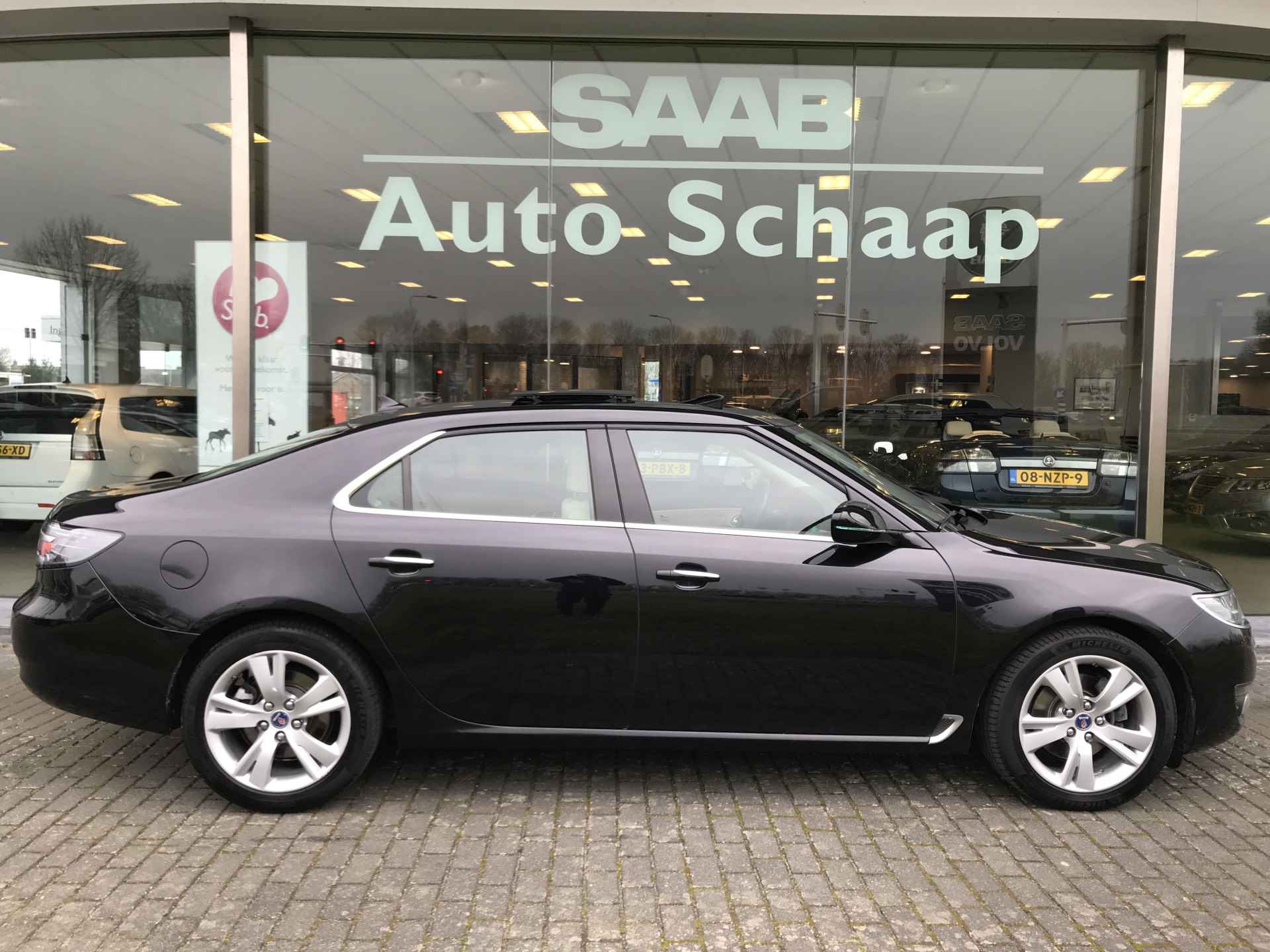 Saab 9-5 2.0T Vector Automaat | Rijklaar incl garantie | Trekhaak Xenon Parrot Panoramadak - 6/36