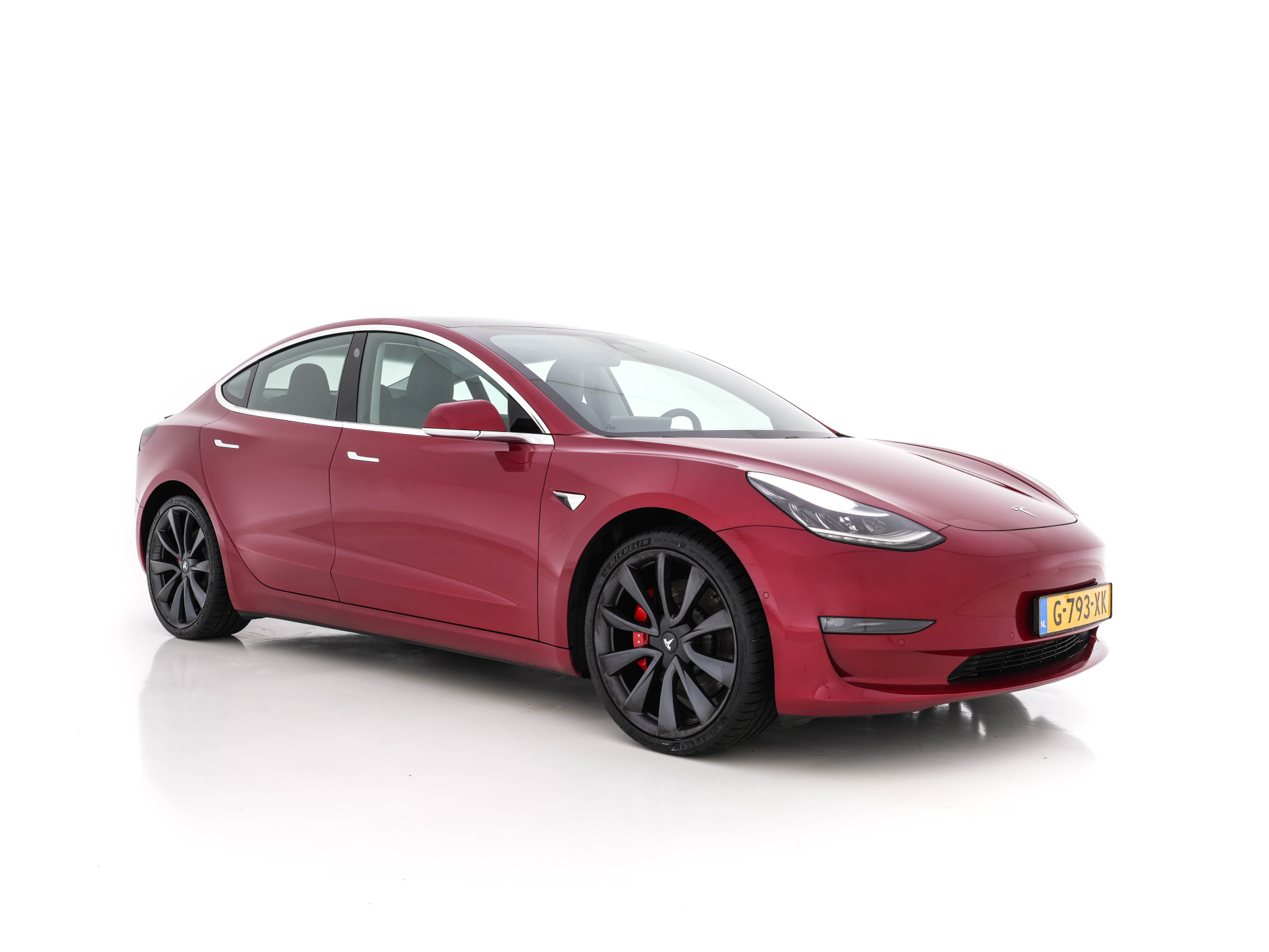 Tesla Model 3 Performance 75 kWh AWD [ Fase-3 ] (INCL-BTW) Aut. *PANO | AUTO-PILOT | FULL-LED | NAPPA-LEATHER | DIGI-COCKPIT | ADAPT.CRUISE | KEYLESS | SURROUND-VIEW | DAB | APP-CONNECT | MEMORY-PACK | LANE-ASSIST | SPORT-SEATS | 20"ALU*